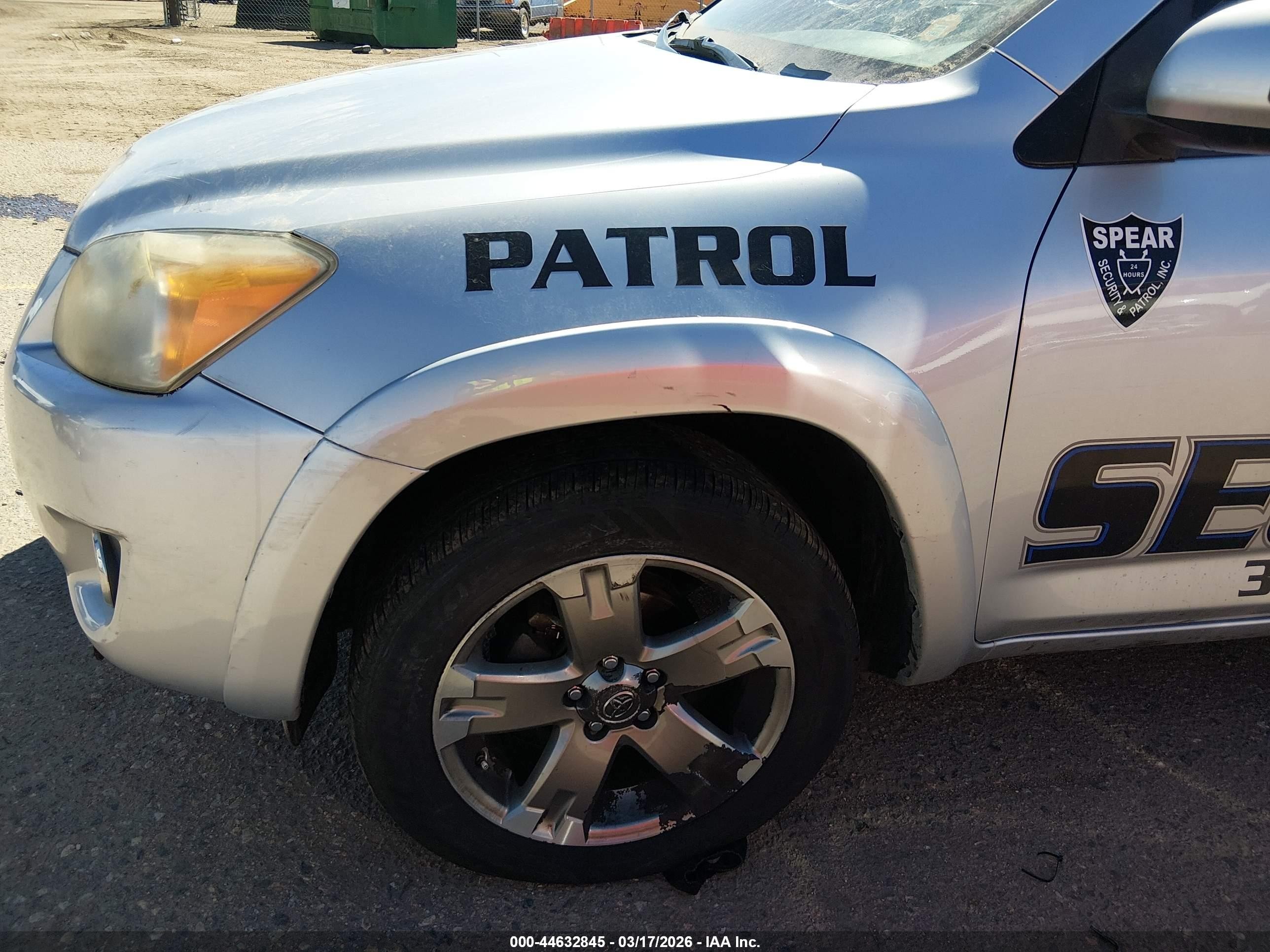 2011 Toyota Rav4 Sport Silver vin: JTMRF4DV3B5038301