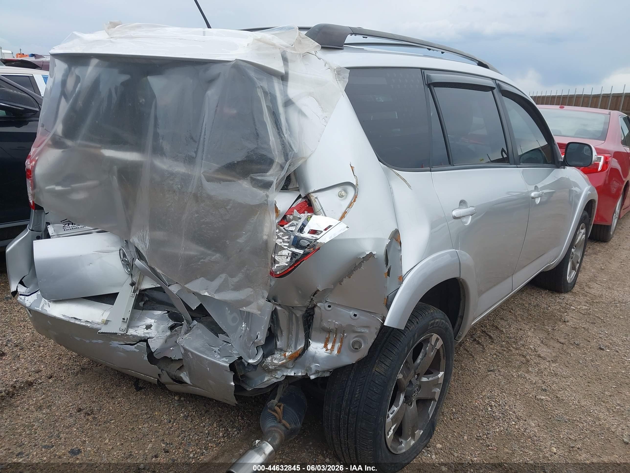 2011 Toyota Rav4 Sport Silver vin: JTMRF4DV3B5038301