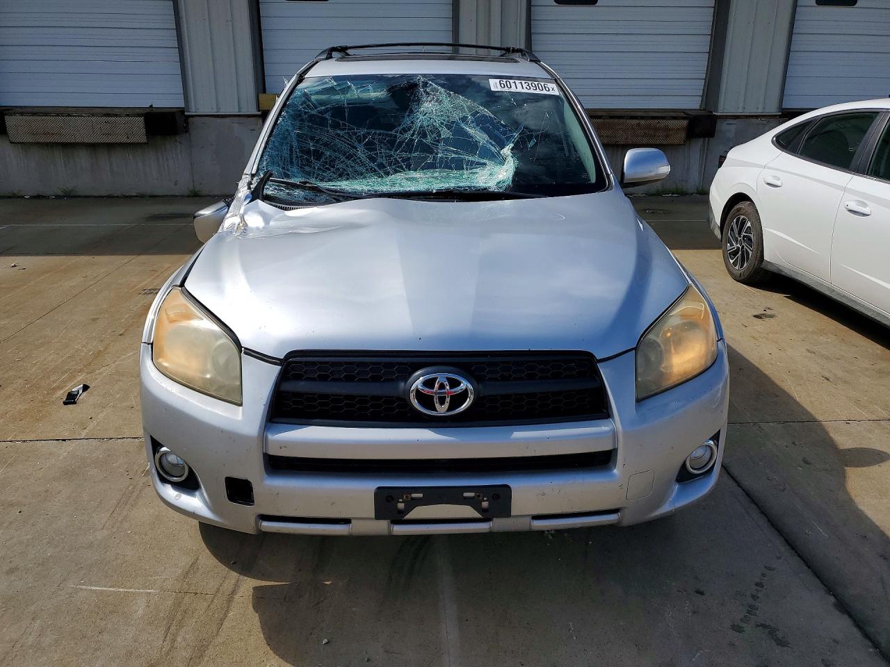 2011 Toyota Rav4 Sport Silver vin: JTMRF4DV3B5042994
