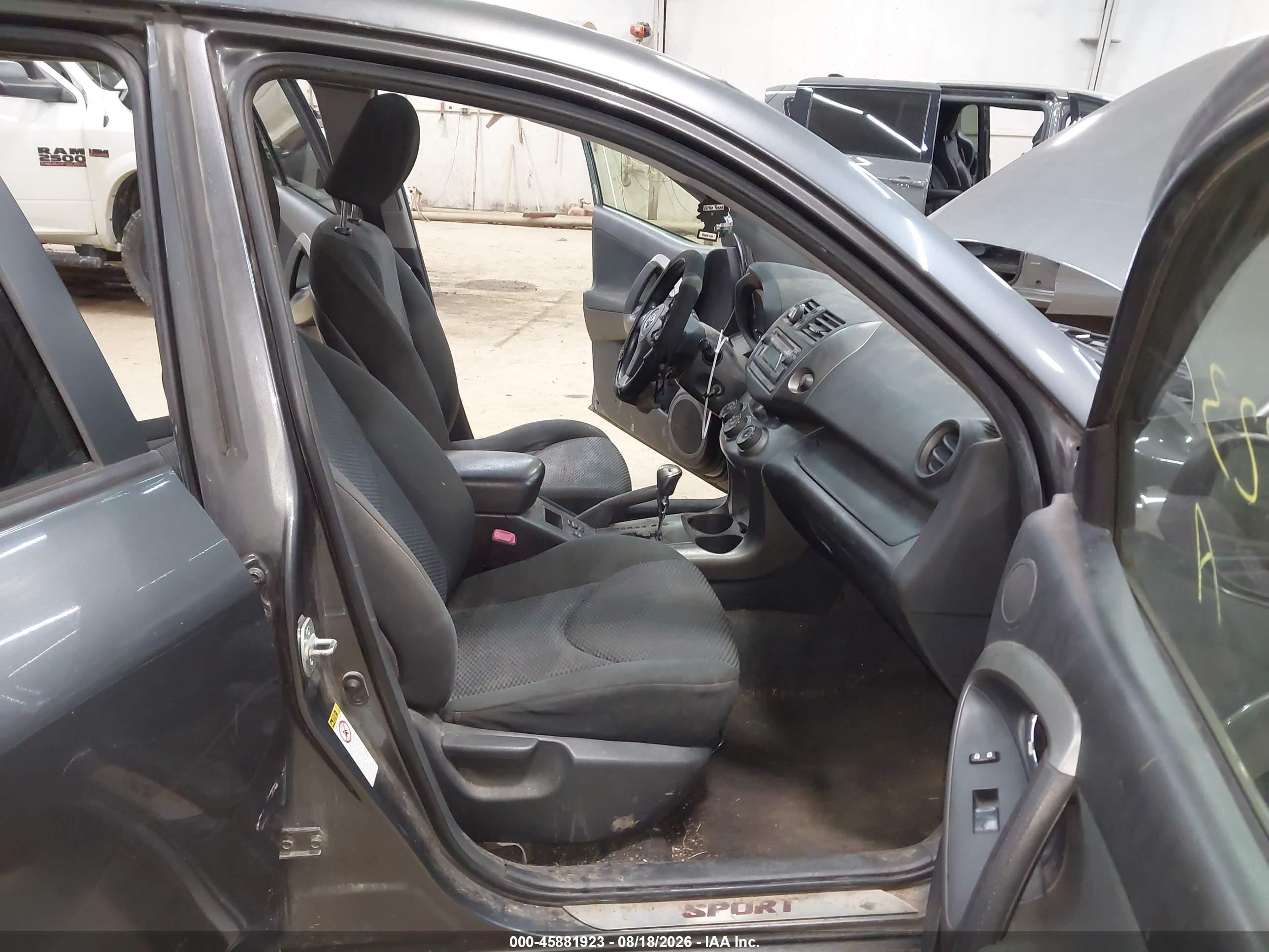 2012 Toyota Rav4 Sport Gray vin: JTMRF4DV3C5057402