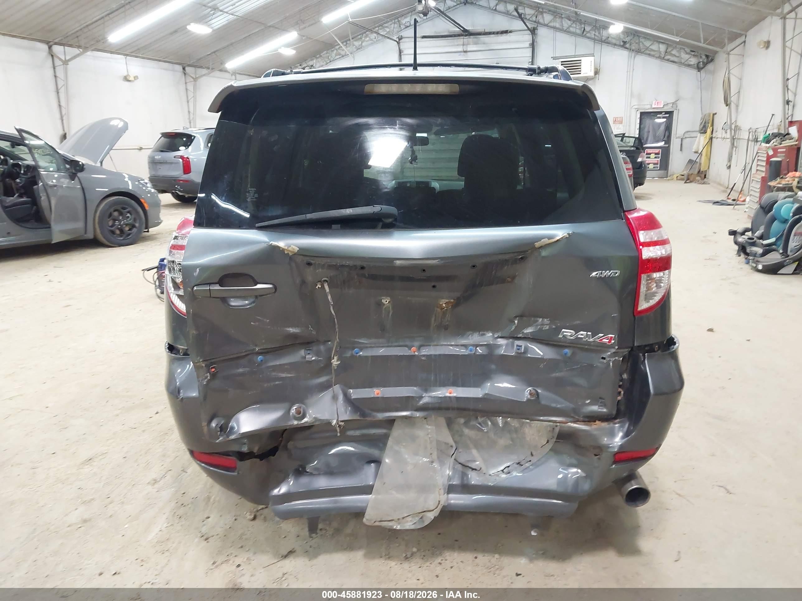 2012 Toyota Rav4 Sport Gray vin: JTMRF4DV3C5057402