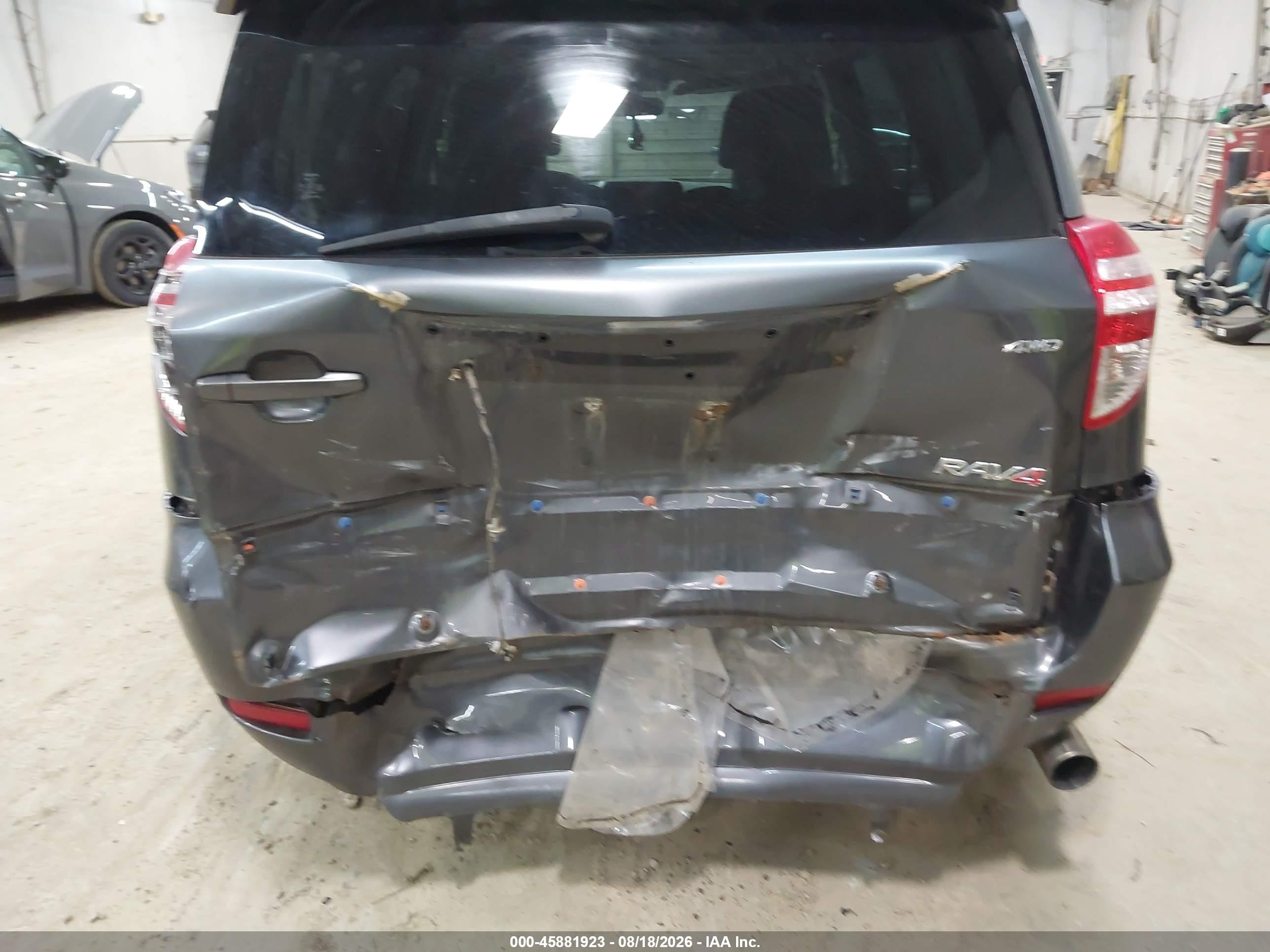 2012 Toyota Rav4 Sport Gray vin: JTMRF4DV3C5057402