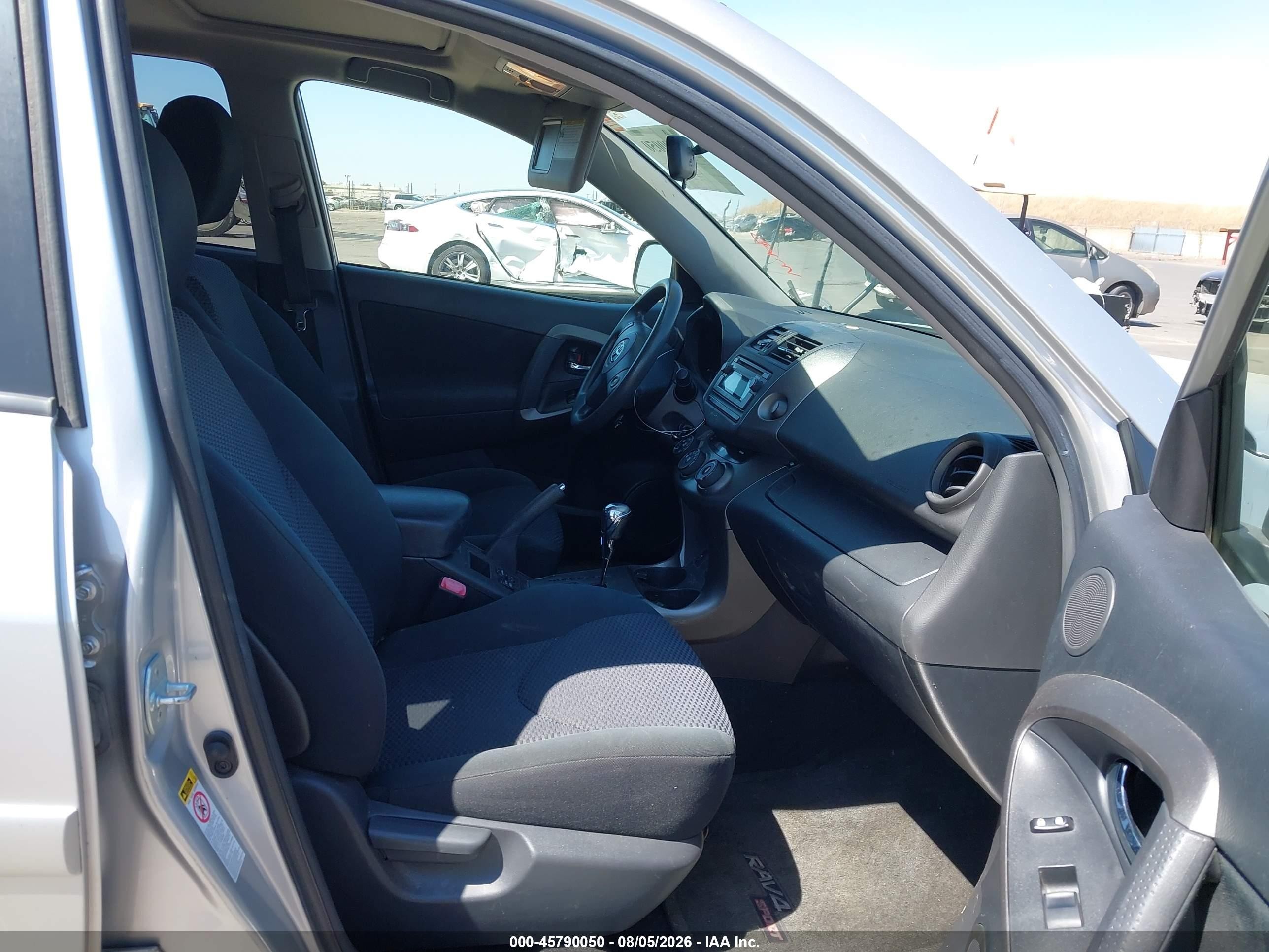 2012 Toyota Rav4 Sport Silver vin: JTMRF4DV3C5058162