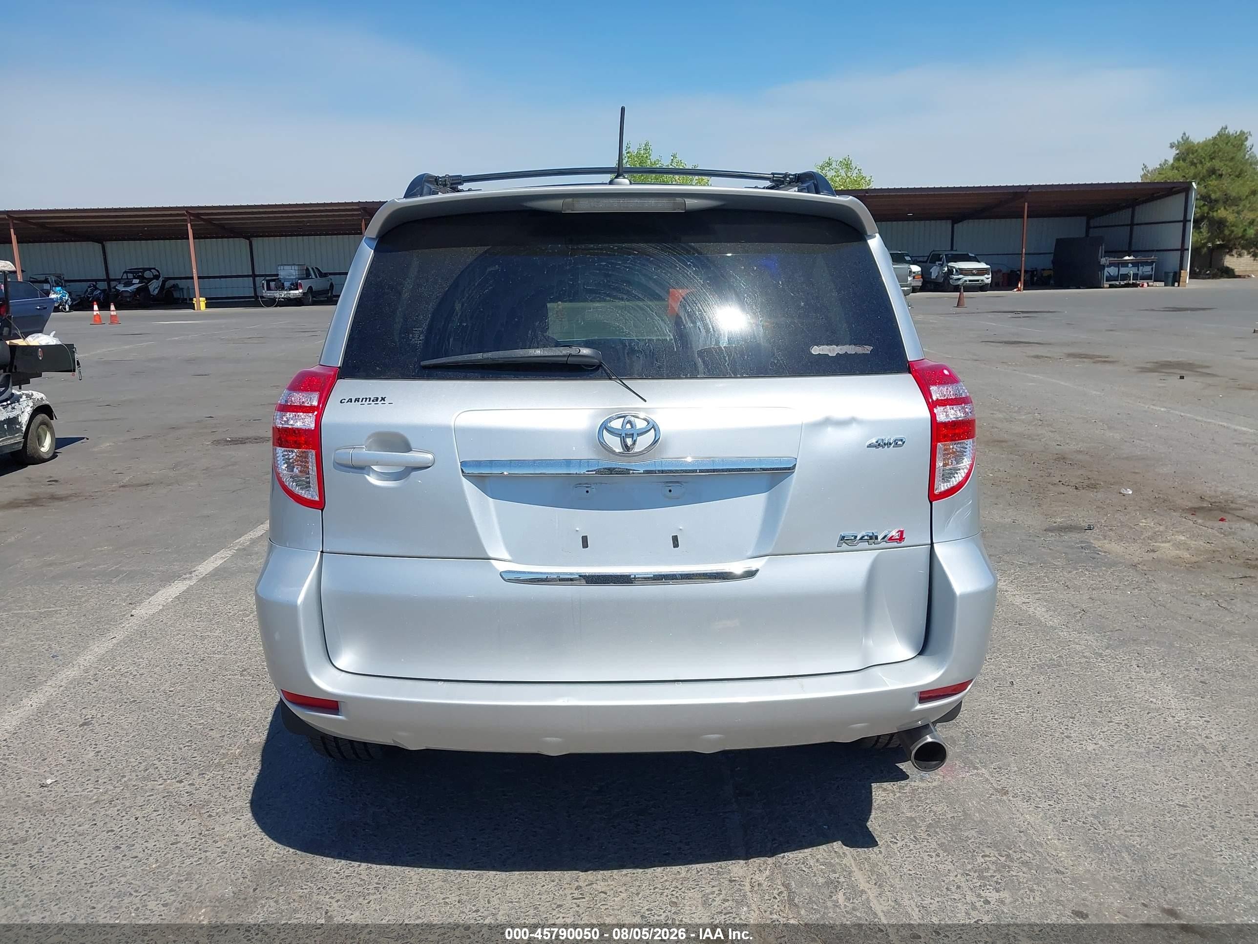 2012 Toyota Rav4 Sport Silver vin: JTMRF4DV3C5058162