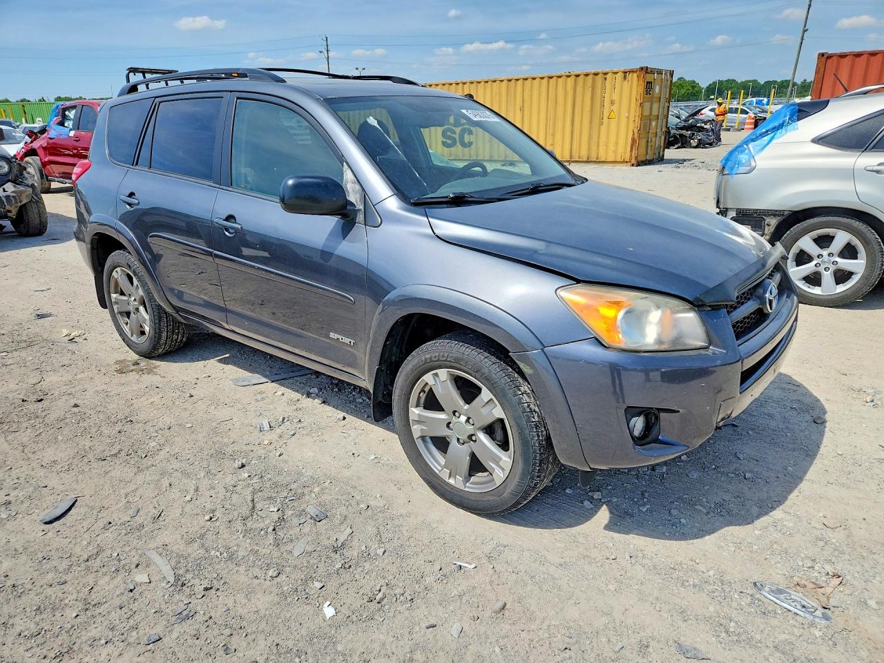 2010 Toyota Rav4 Sport Silver vin: JTMRF4DV4A5025085
