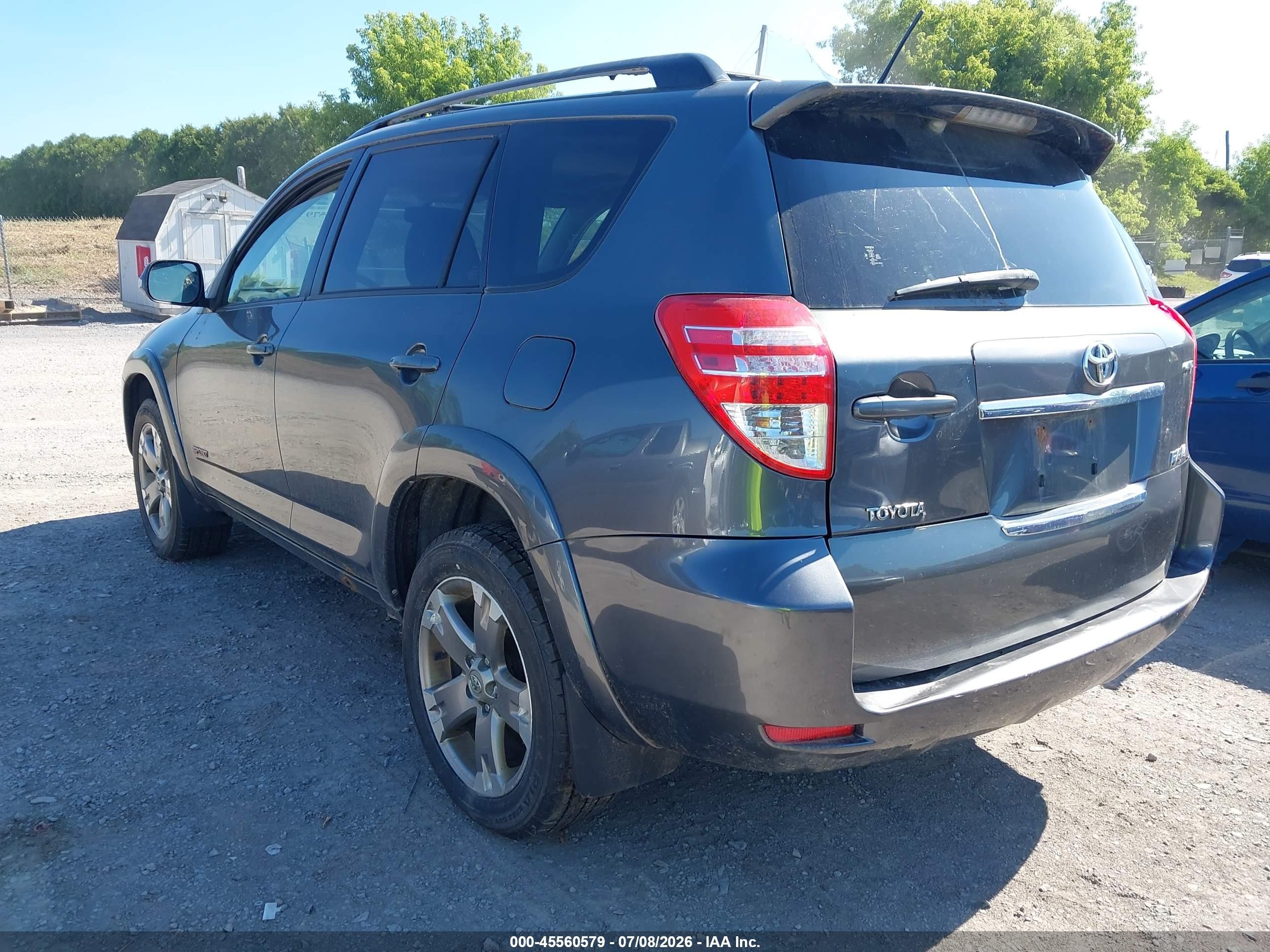 2010 Toyota Rav4 Sport Gray vin: JTMRF4DV5A5029596