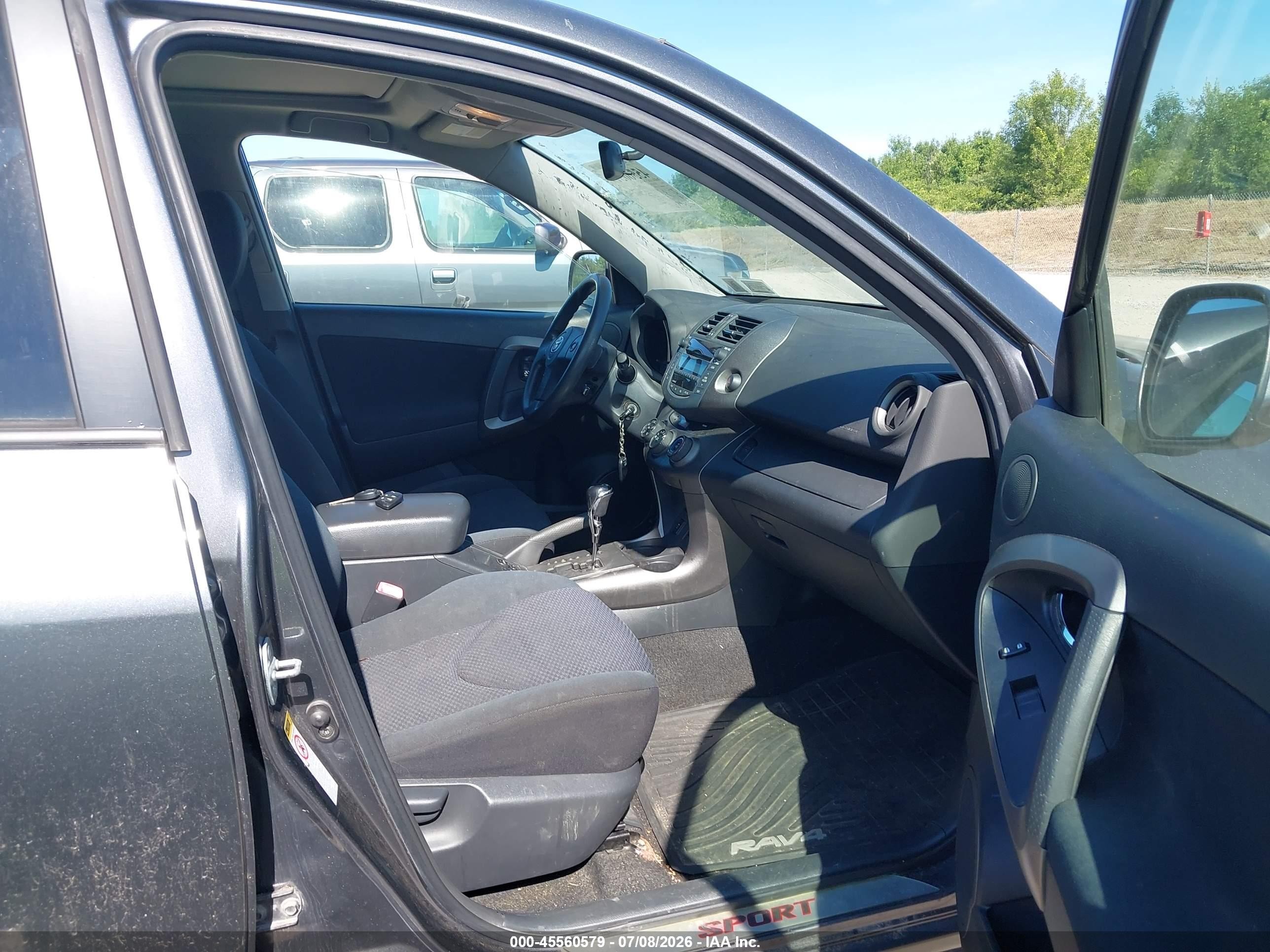 2010 Toyota Rav4 Sport Gray vin: JTMRF4DV5A5029596