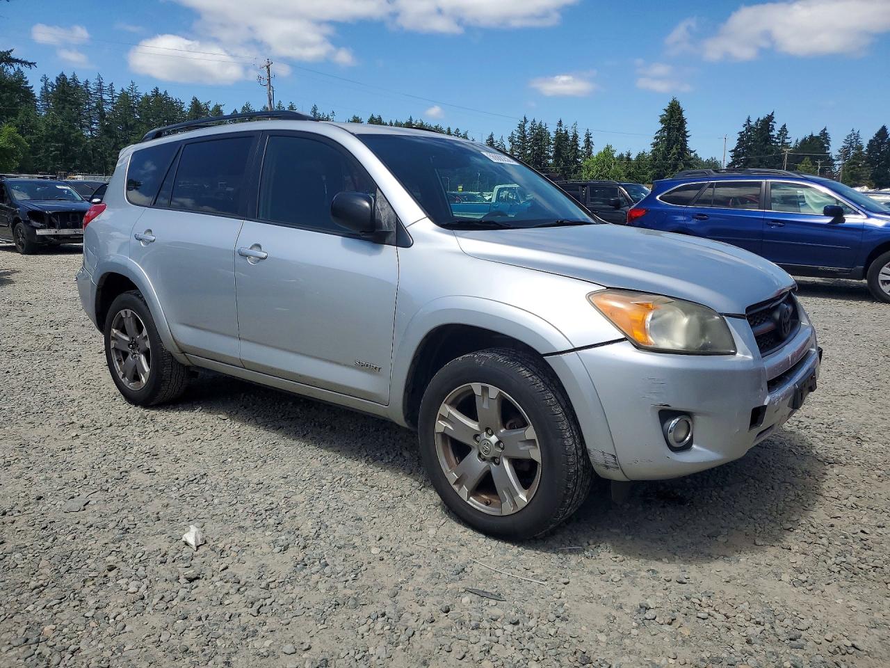 2010 Toyota Rav4 Sport Серебряный vin: JTMRF4DV5AD023349