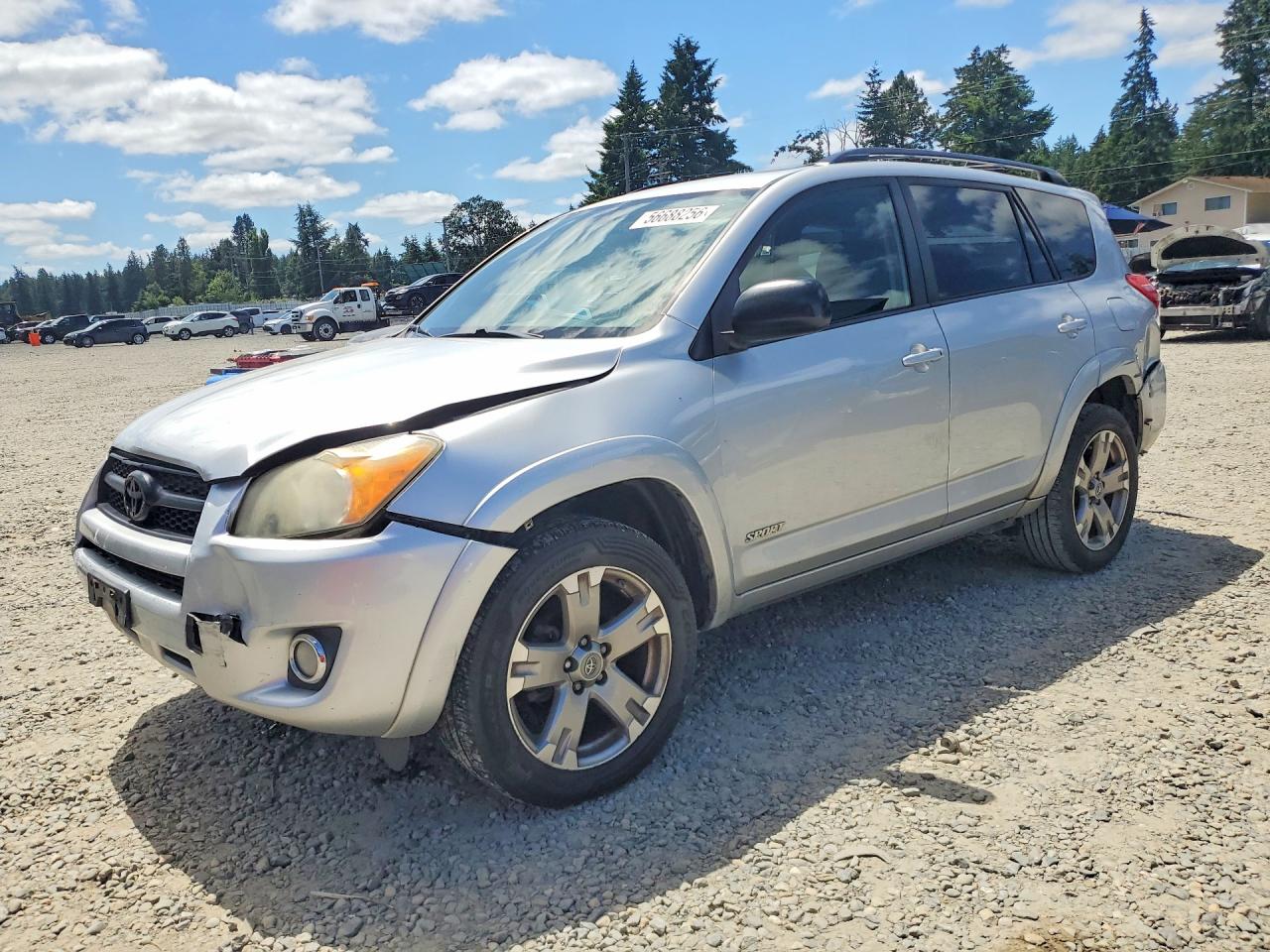 2010 Toyota Rav4 Sport Silver vin: JTMRF4DV5AD023349