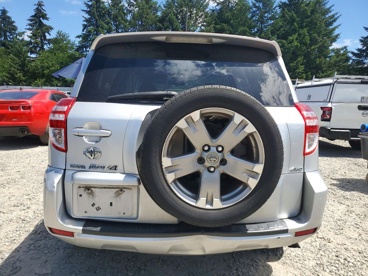 2010 Toyota Rav4 Sport Серебряный vin: JTMRF4DV5AD023349