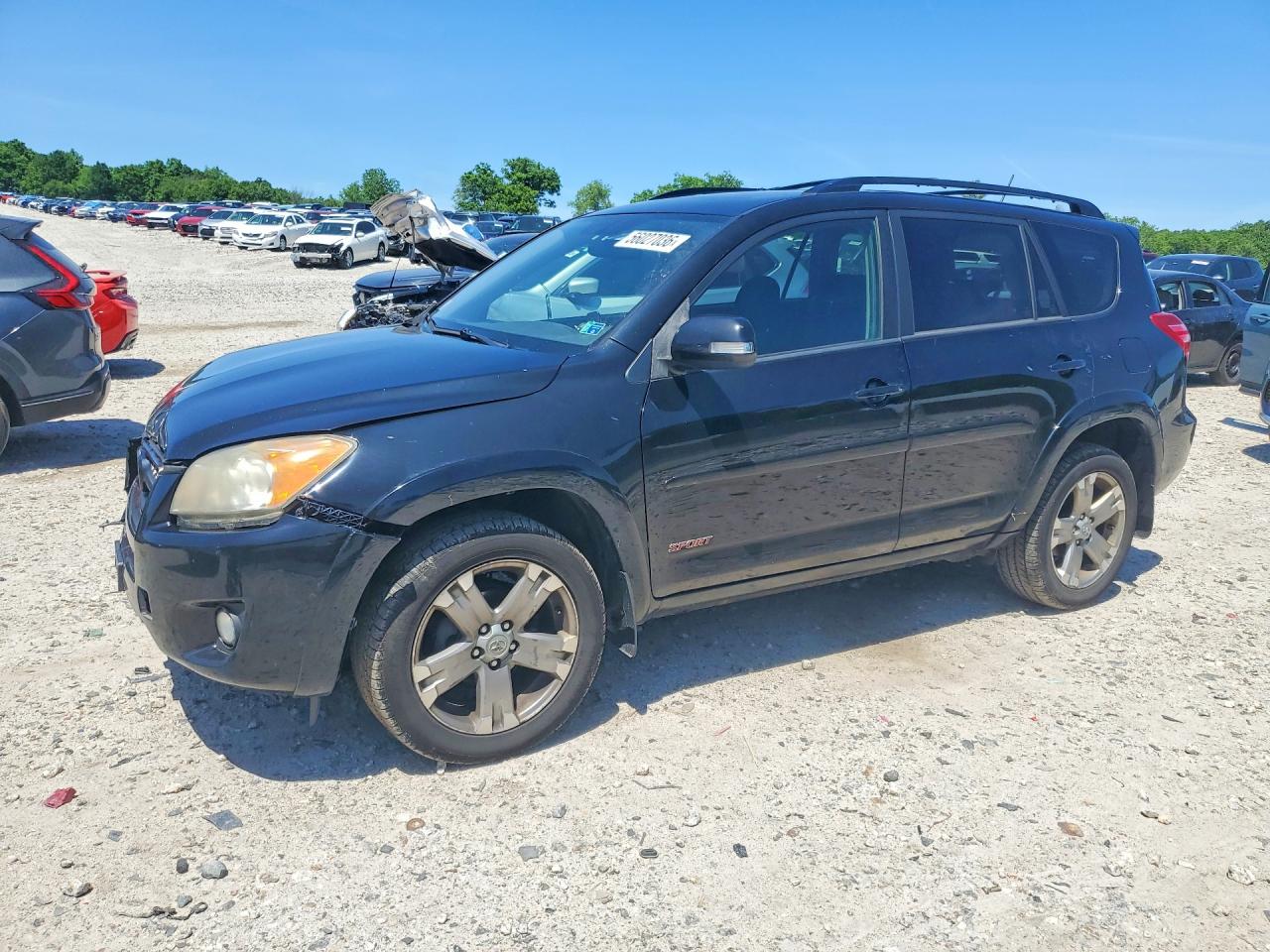 2011 Toyota Rav4 Sport Black vin: JTMRF4DV5B5038350