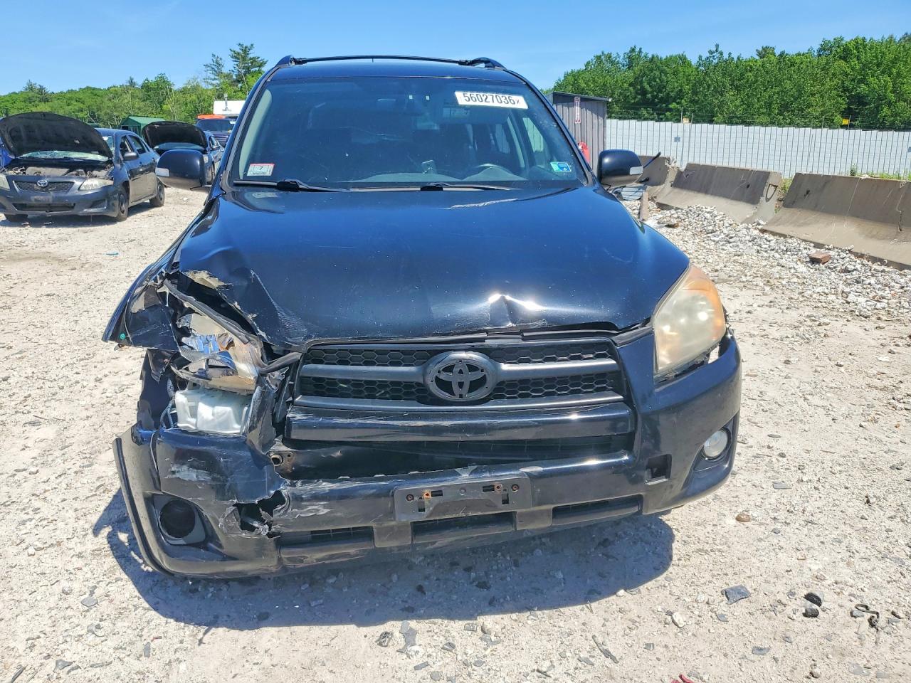 2011 Toyota Rav4 Sport Black vin: JTMRF4DV5B5038350