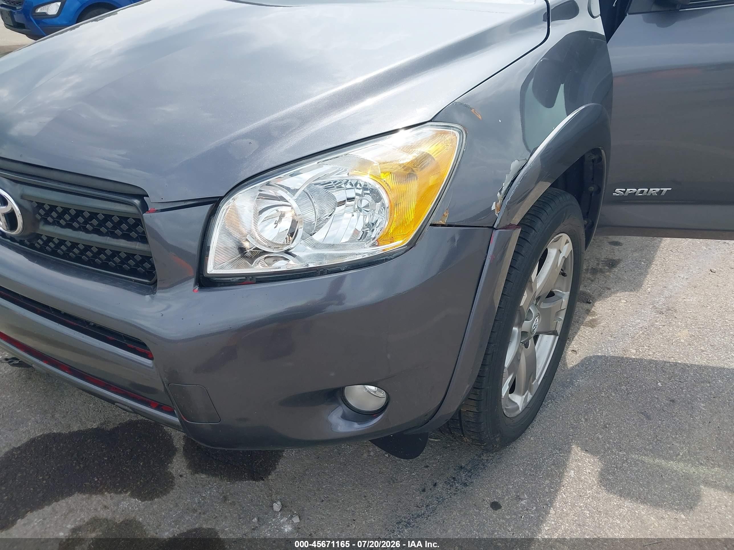 2010 Toyota Rav4 Sport Серый vin: JTMRF4DV6A5024150