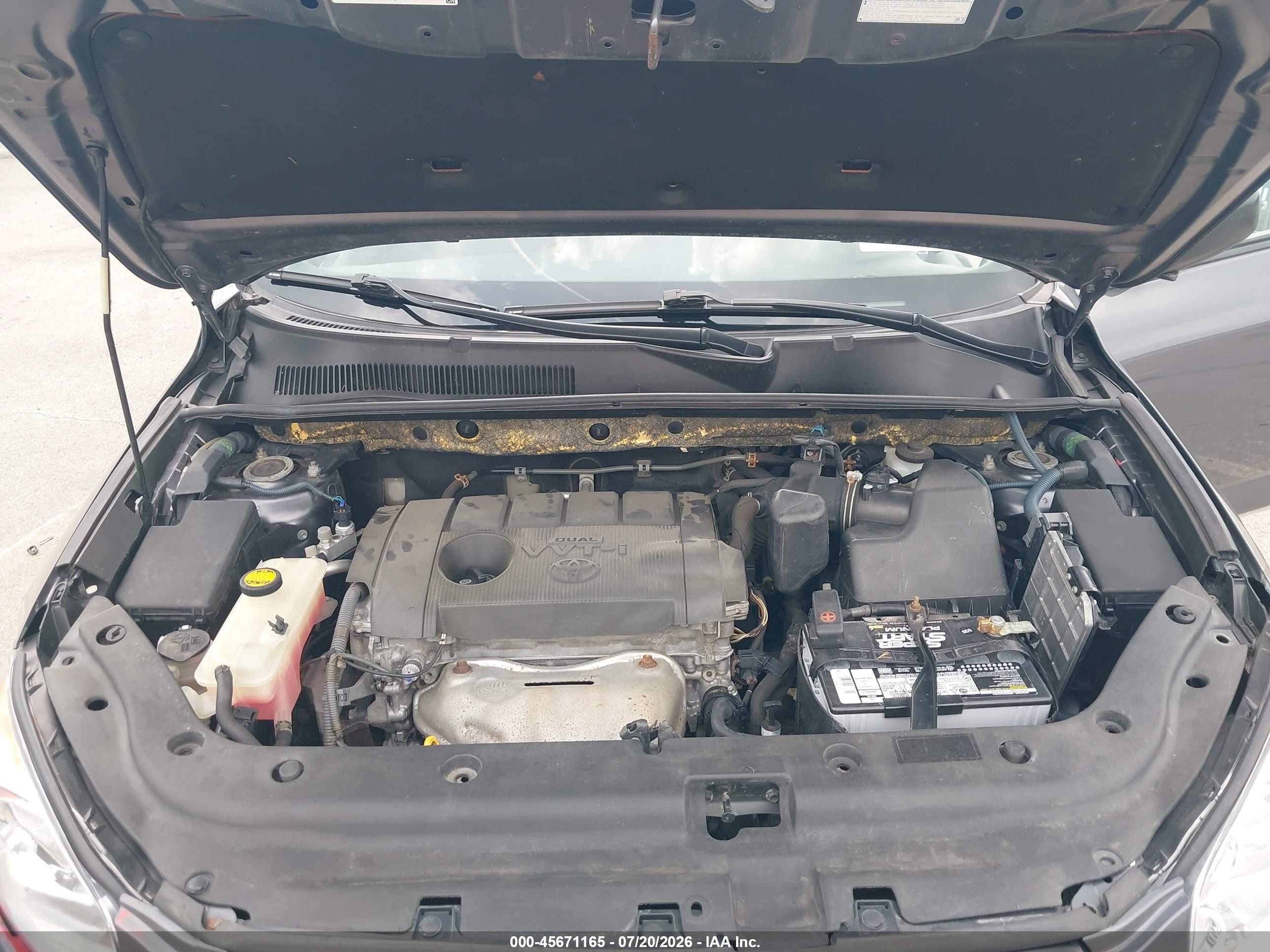 2010 Toyota Rav4 Sport Серый vin: JTMRF4DV6A5024150