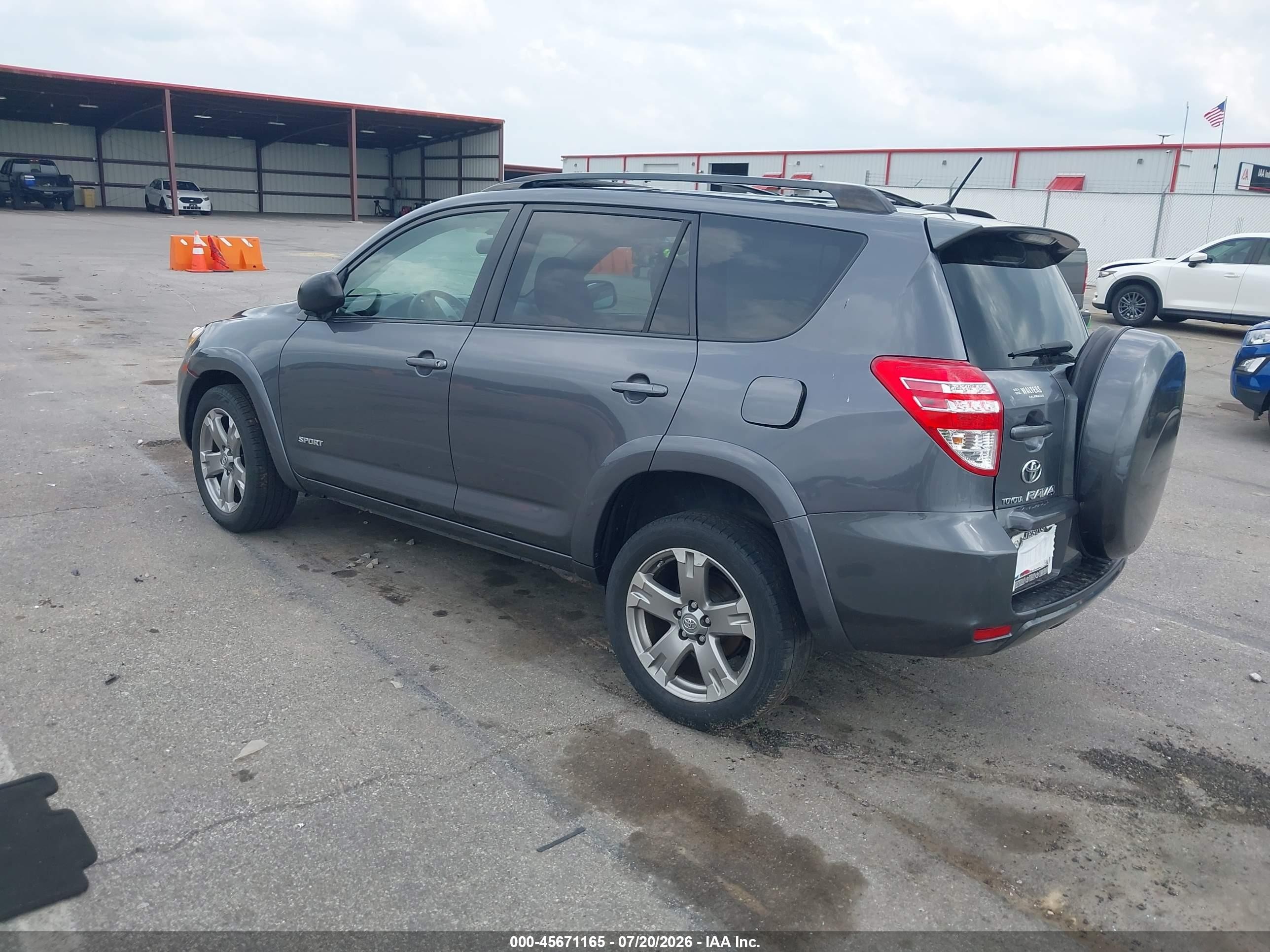 2010 Toyota Rav4 Sport Серый vin: JTMRF4DV6A5024150