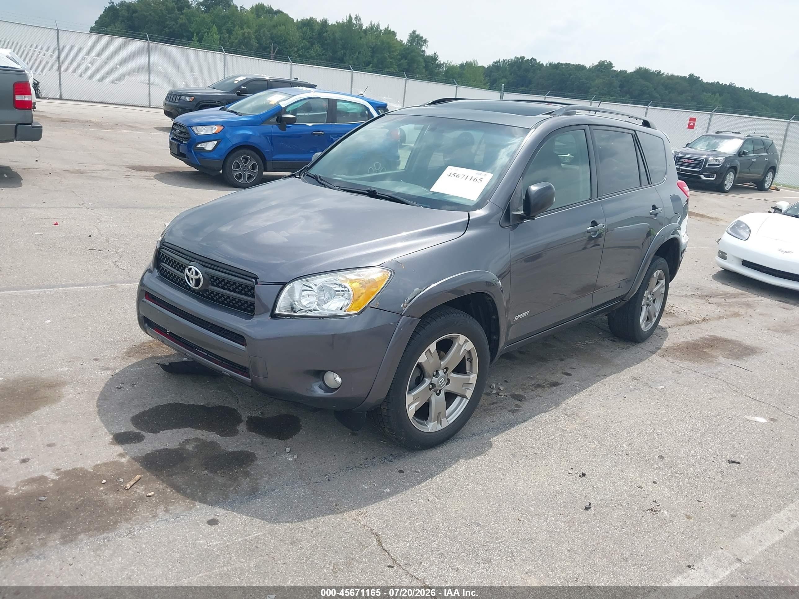2010 Toyota Rav4 Sport Серый vin: JTMRF4DV6A5024150