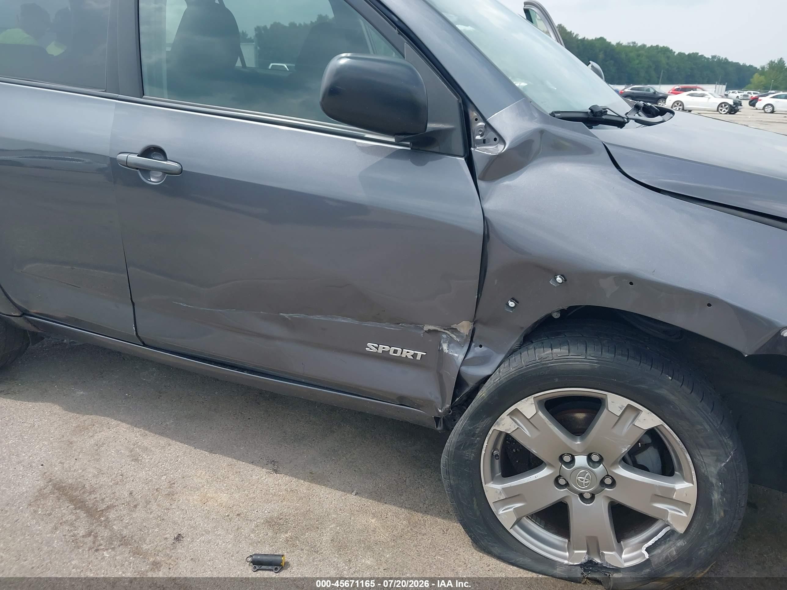 2010 Toyota Rav4 Sport Серый vin: JTMRF4DV6A5024150