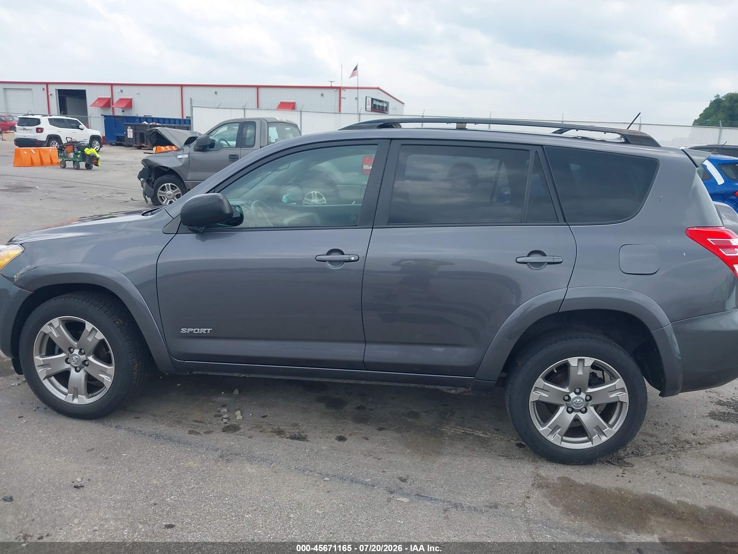 2010 Toyota Rav4 Sport Серый vin: JTMRF4DV6A5024150