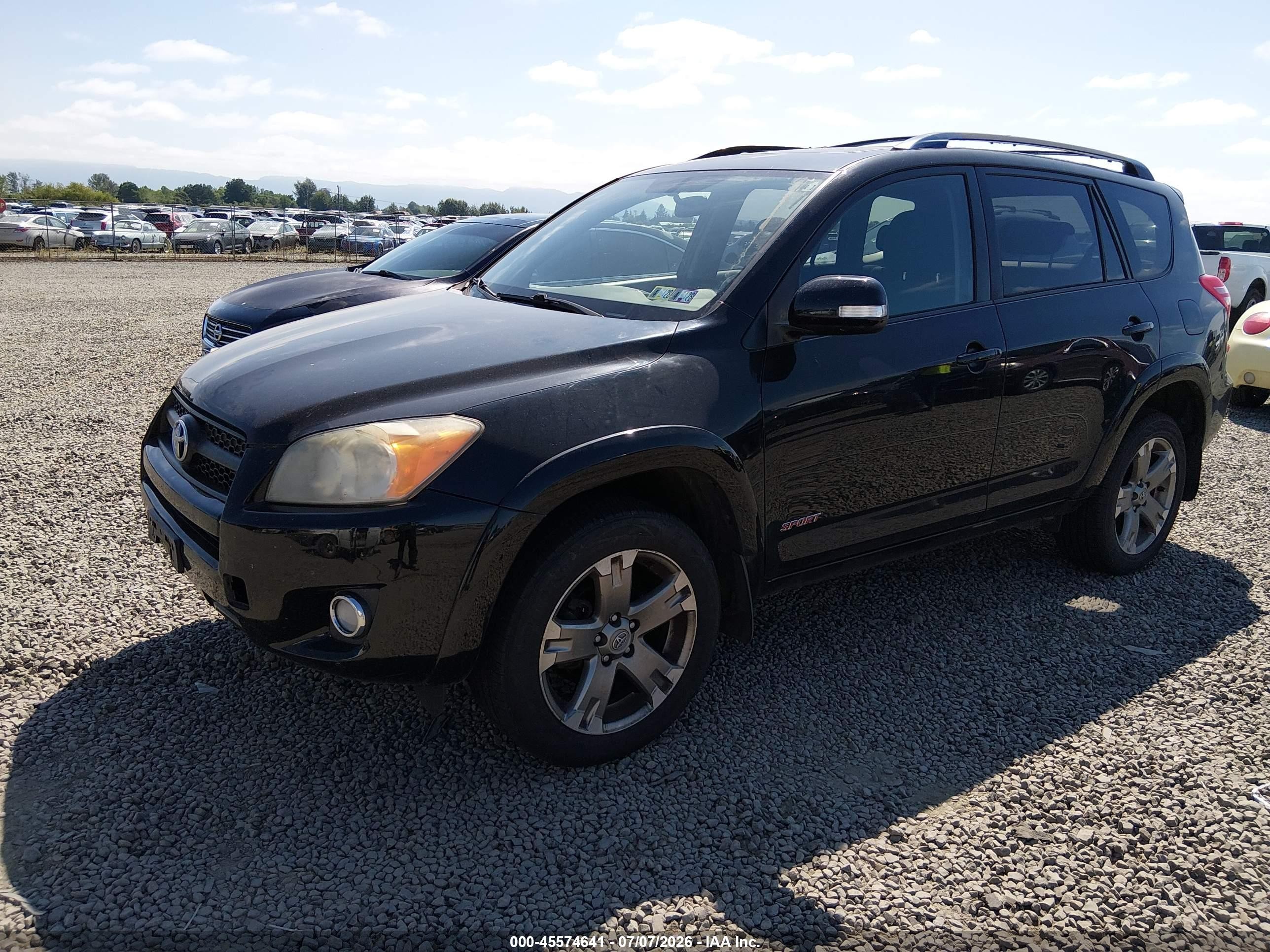 2010 Toyota Rav4 Sport Black vin: JTMRF4DV6A5030420