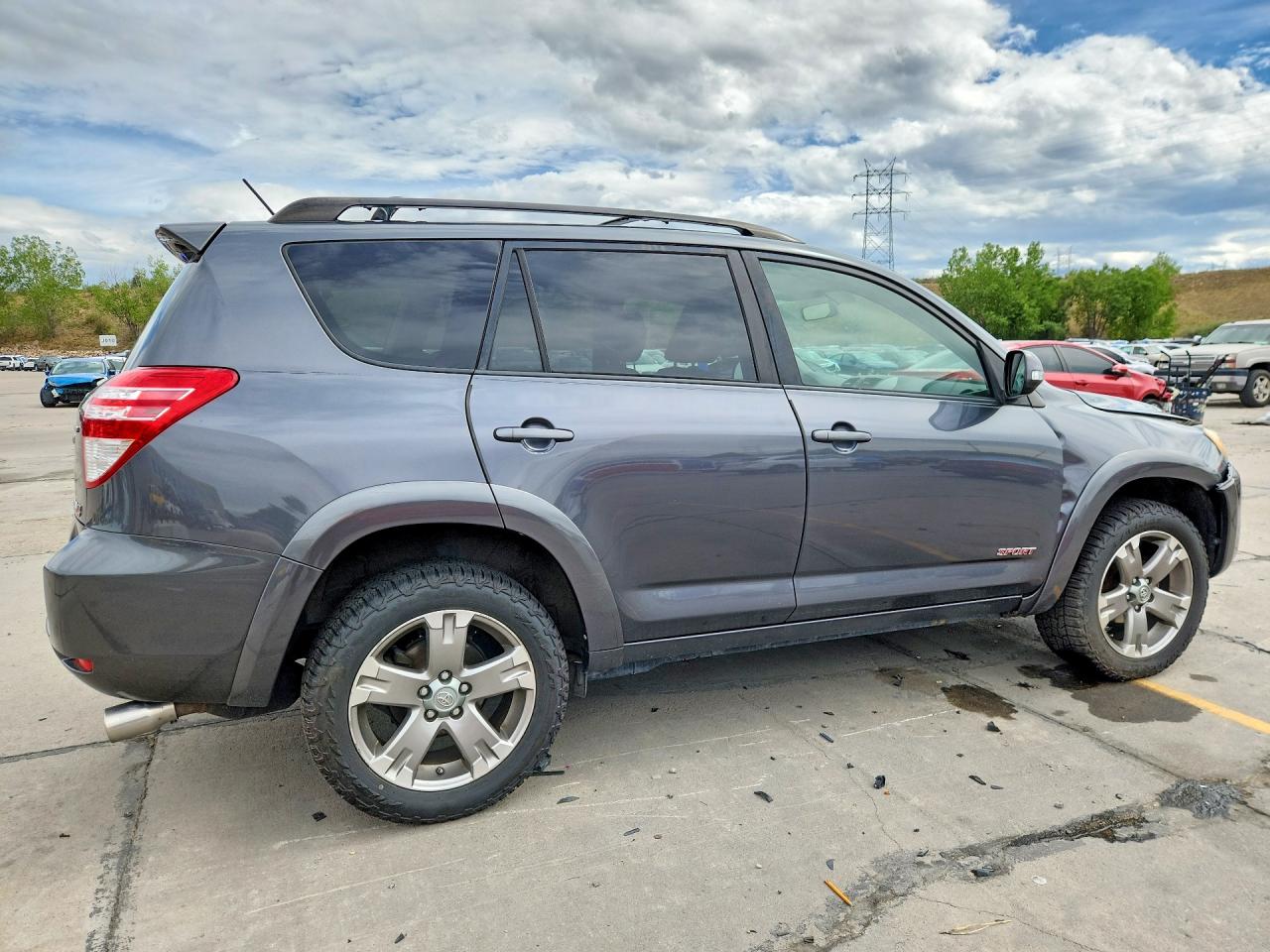 2011 Toyota Rav4 Sport Gray vin: JTMRF4DV6B5039930