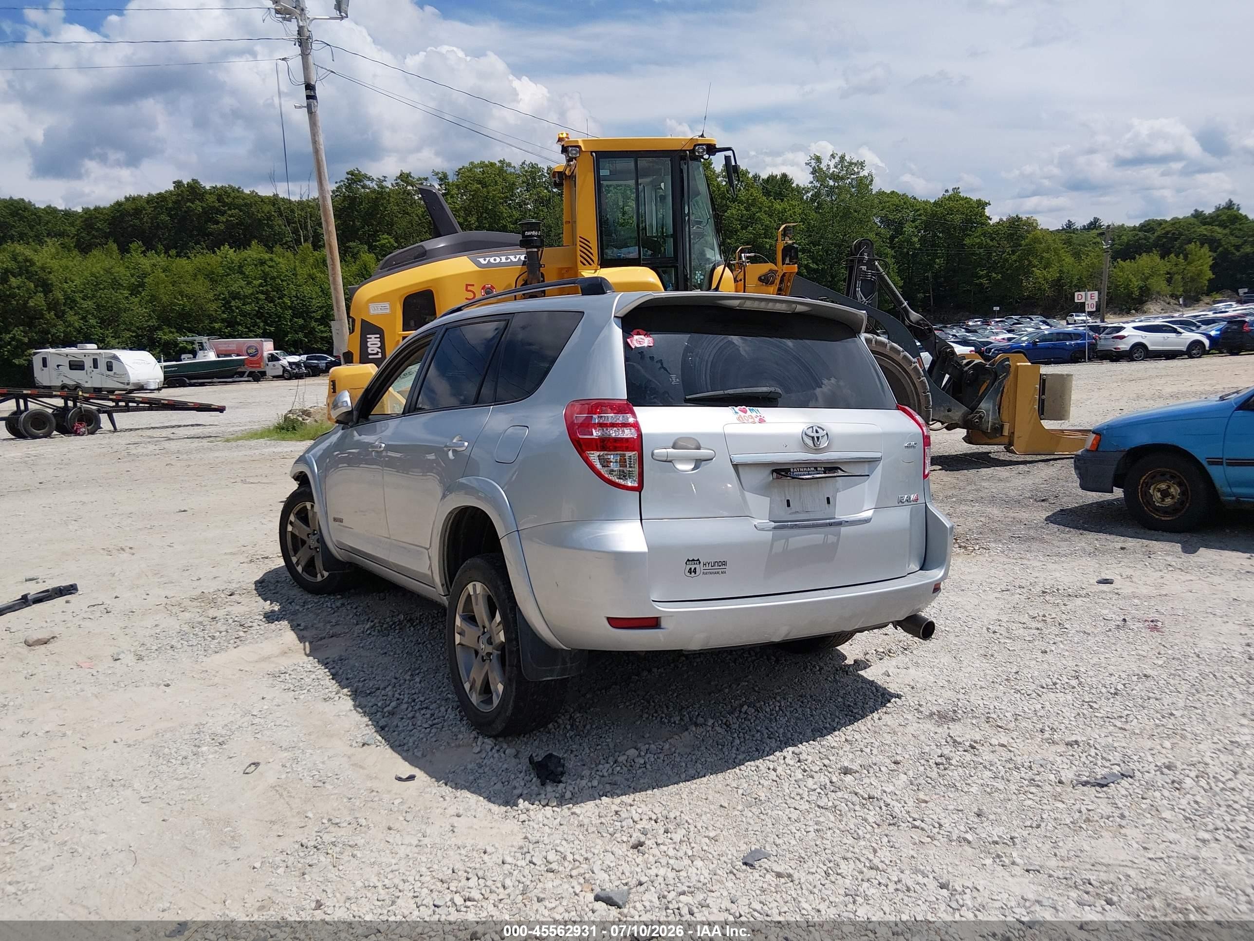 2011 Toyota Rav4 Sport Gray vin: JTMRF4DV6B5041791