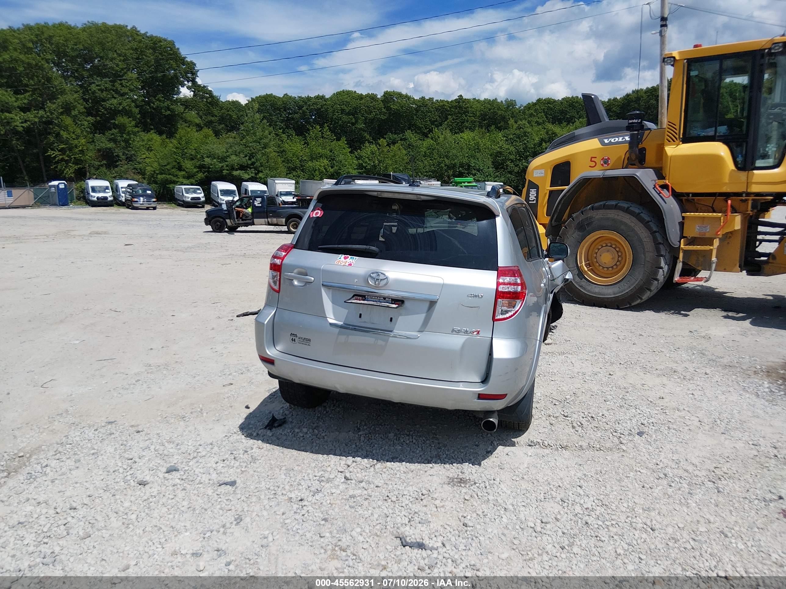 2011 Toyota Rav4 Sport Gray vin: JTMRF4DV6B5041791