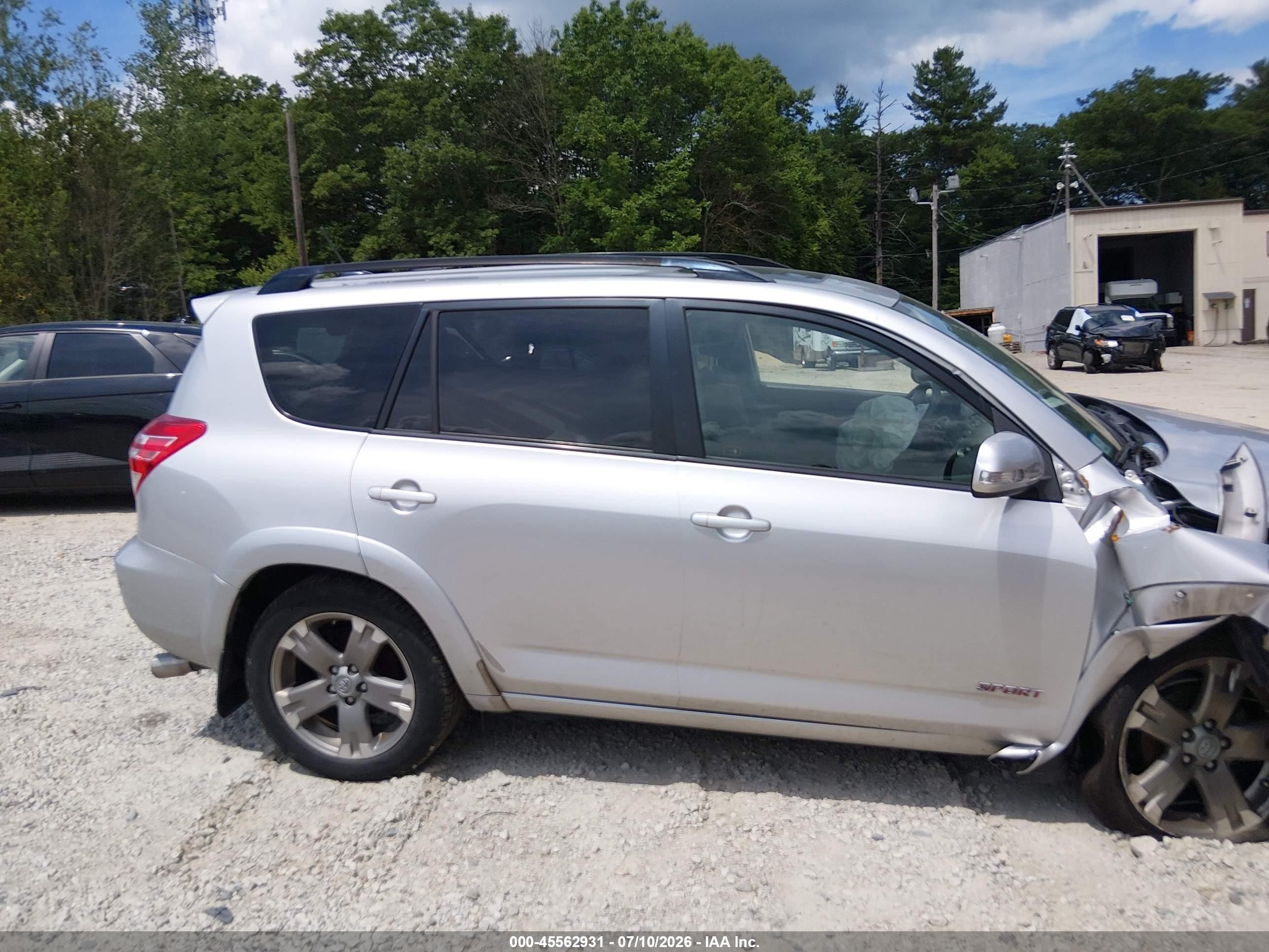 2011 Toyota Rav4 Sport Gray vin: JTMRF4DV6B5041791