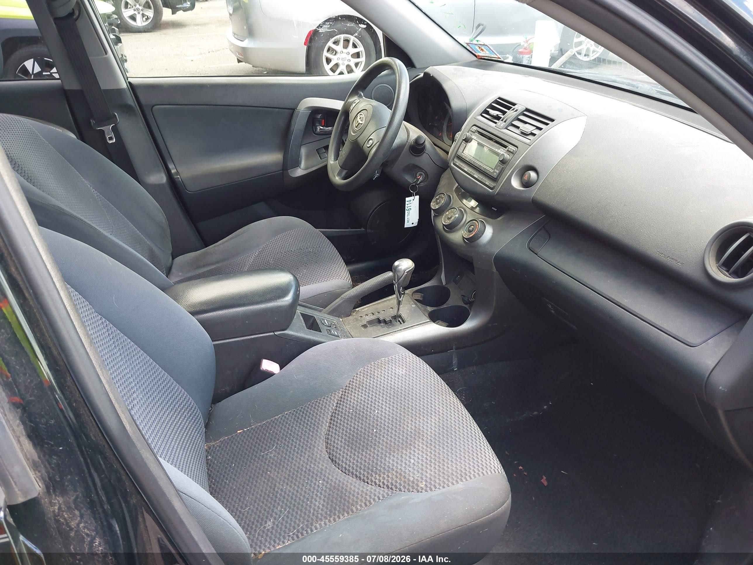 2012 Toyota Rav4 Sport Black vin: JTMRF4DV6C5051495