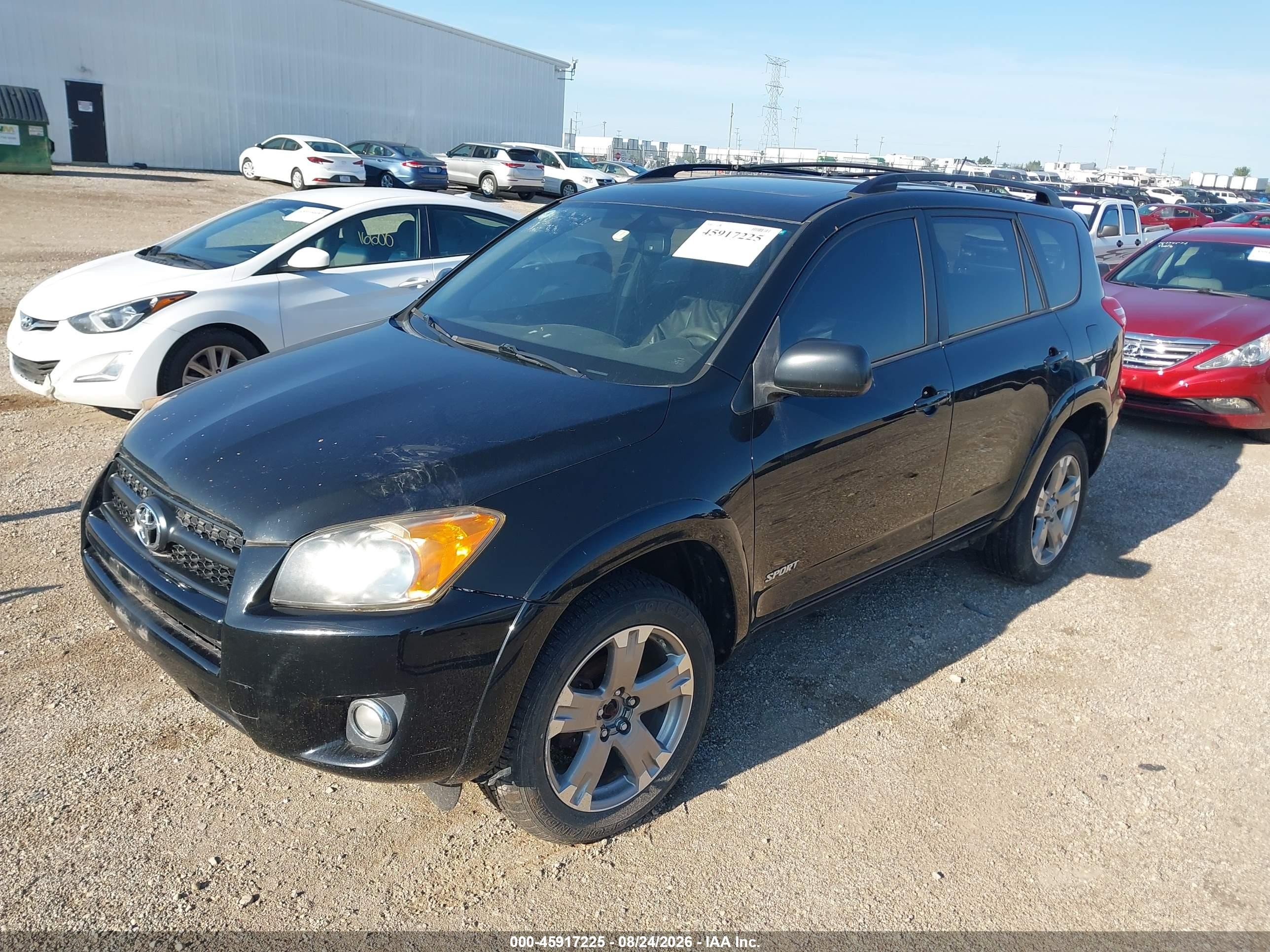 2010 Toyota Rav4 Sport Черный vin: JTMRF4DV7A5020804