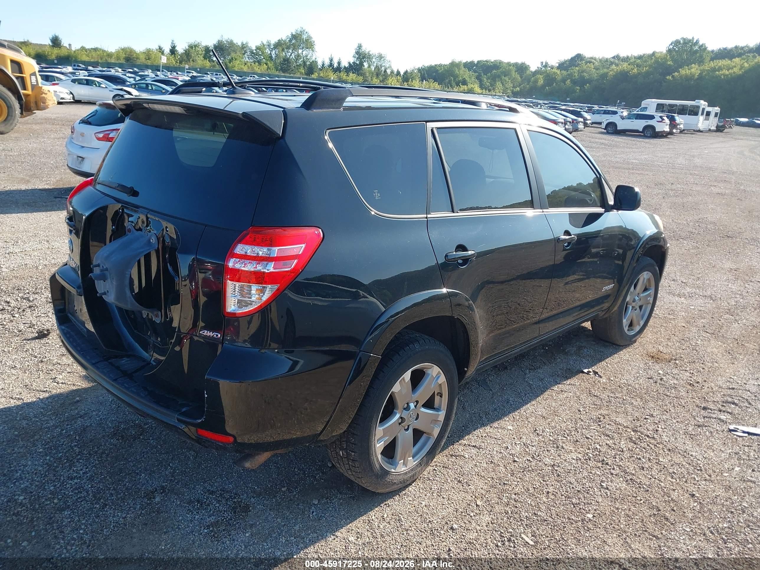 2010 Toyota Rav4 Sport Черный vin: JTMRF4DV7A5020804