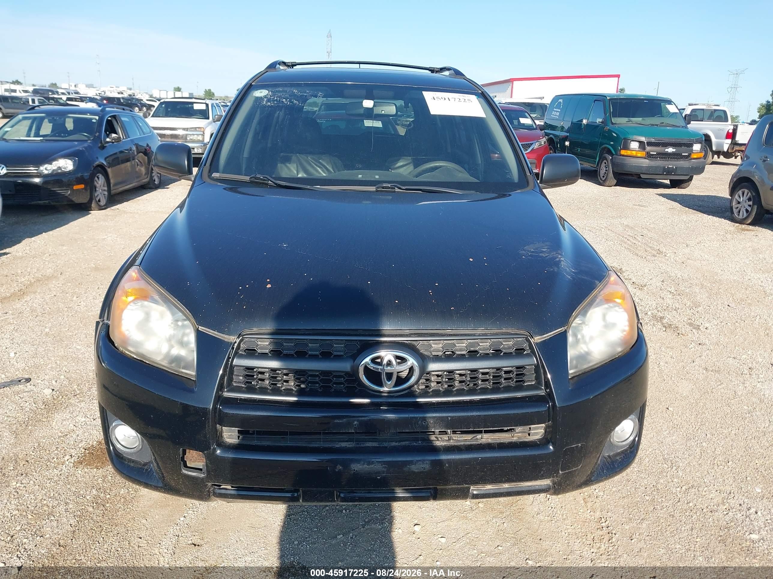2010 Toyota Rav4 Sport Черный vin: JTMRF4DV7A5020804