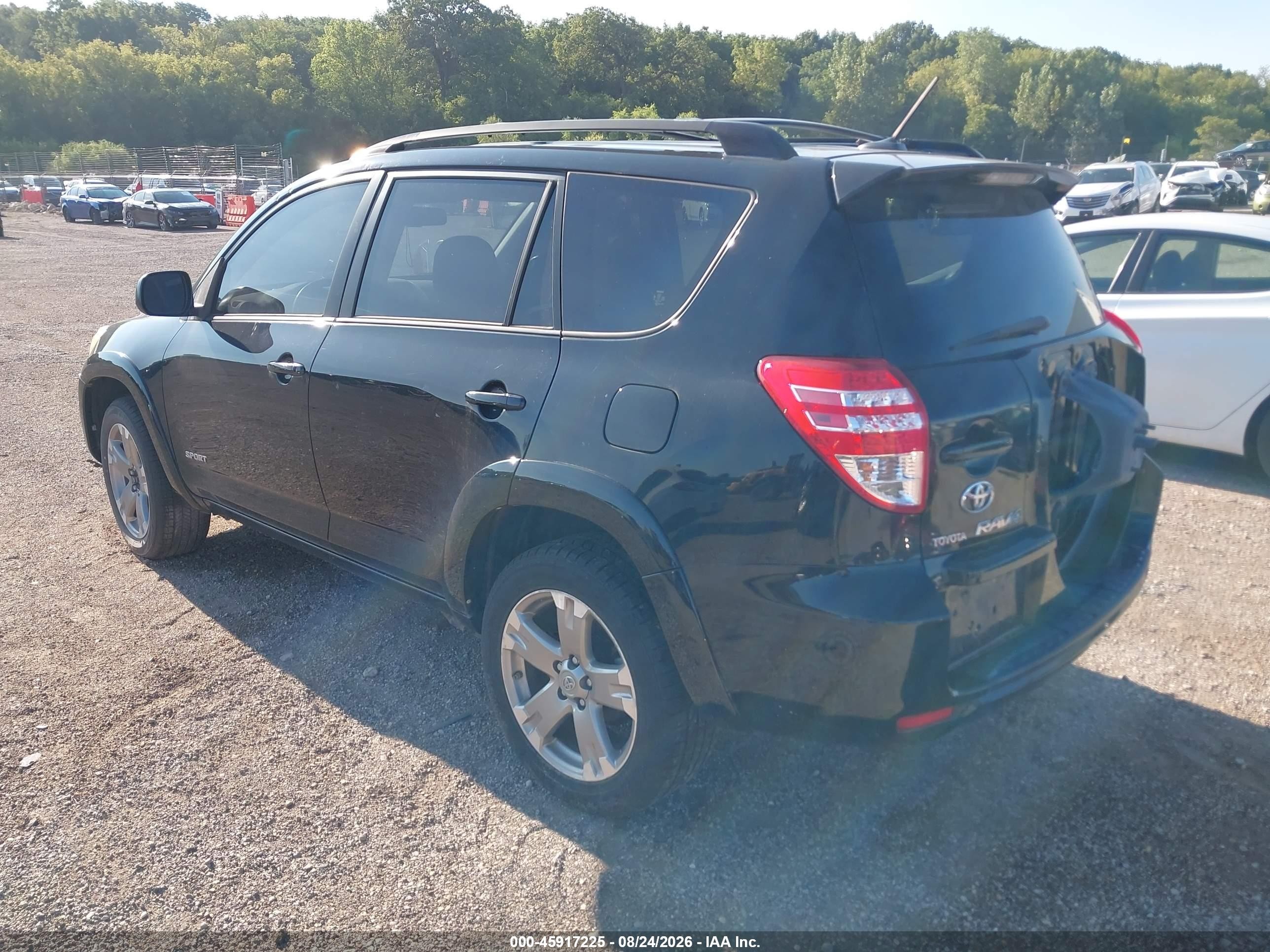 2010 Toyota Rav4 Sport Черный vin: JTMRF4DV7A5020804