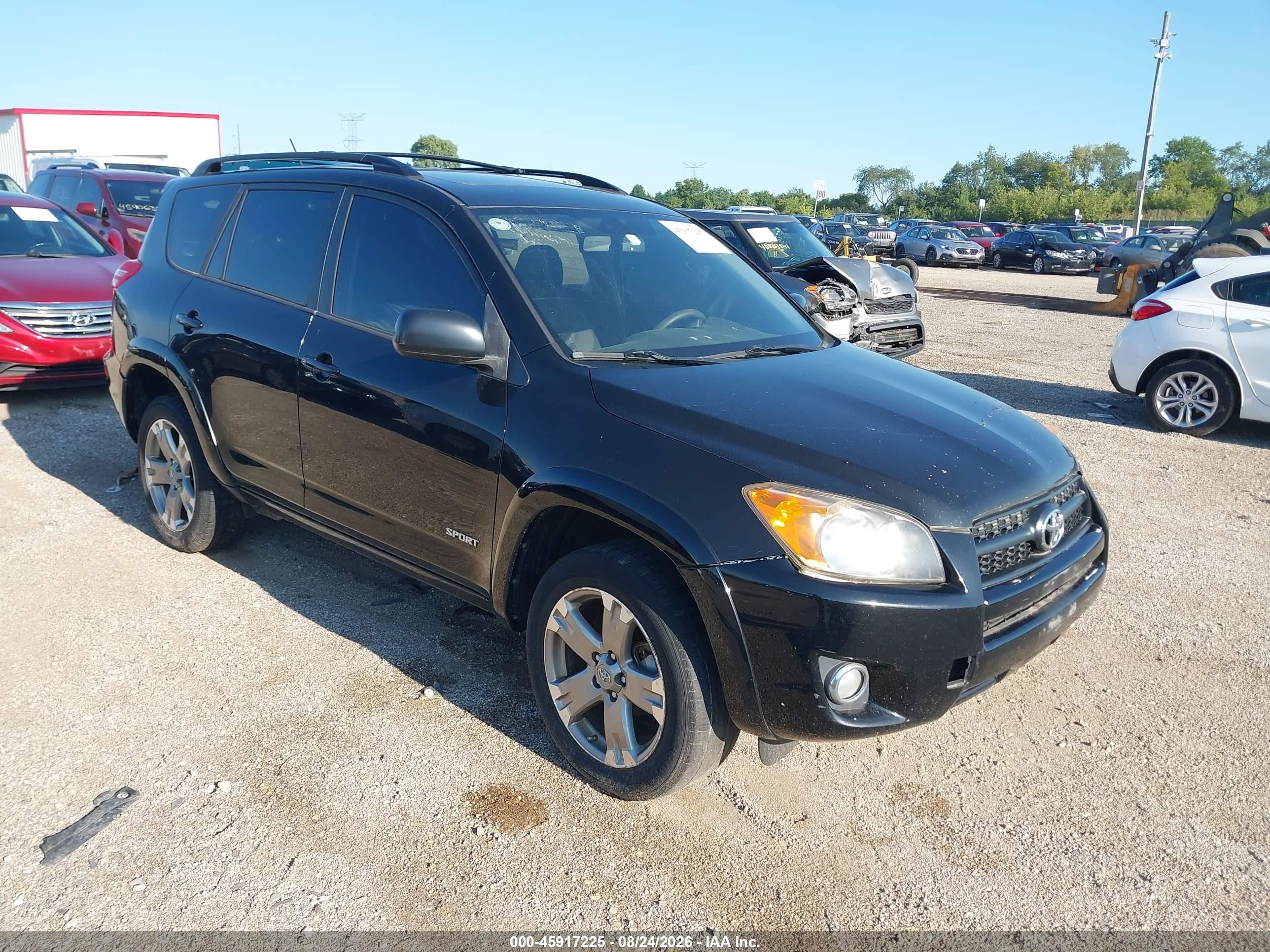 2010 Toyota Rav4 Sport Black vin: JTMRF4DV7A5020804