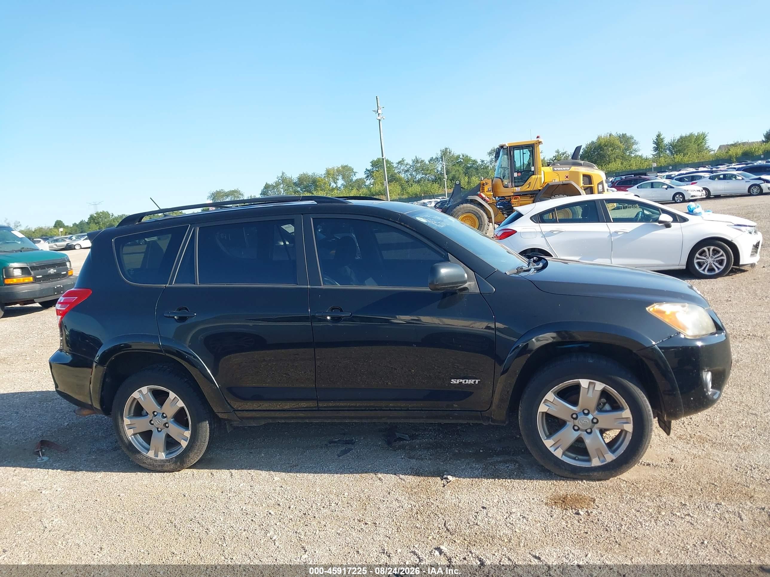 2010 Toyota Rav4 Sport Черный vin: JTMRF4DV7A5020804