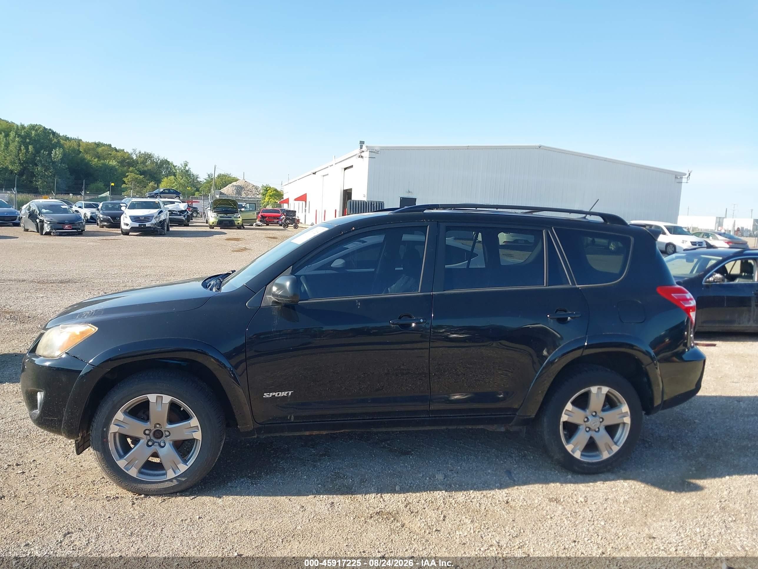 2010 Toyota Rav4 Sport Черный vin: JTMRF4DV7A5020804