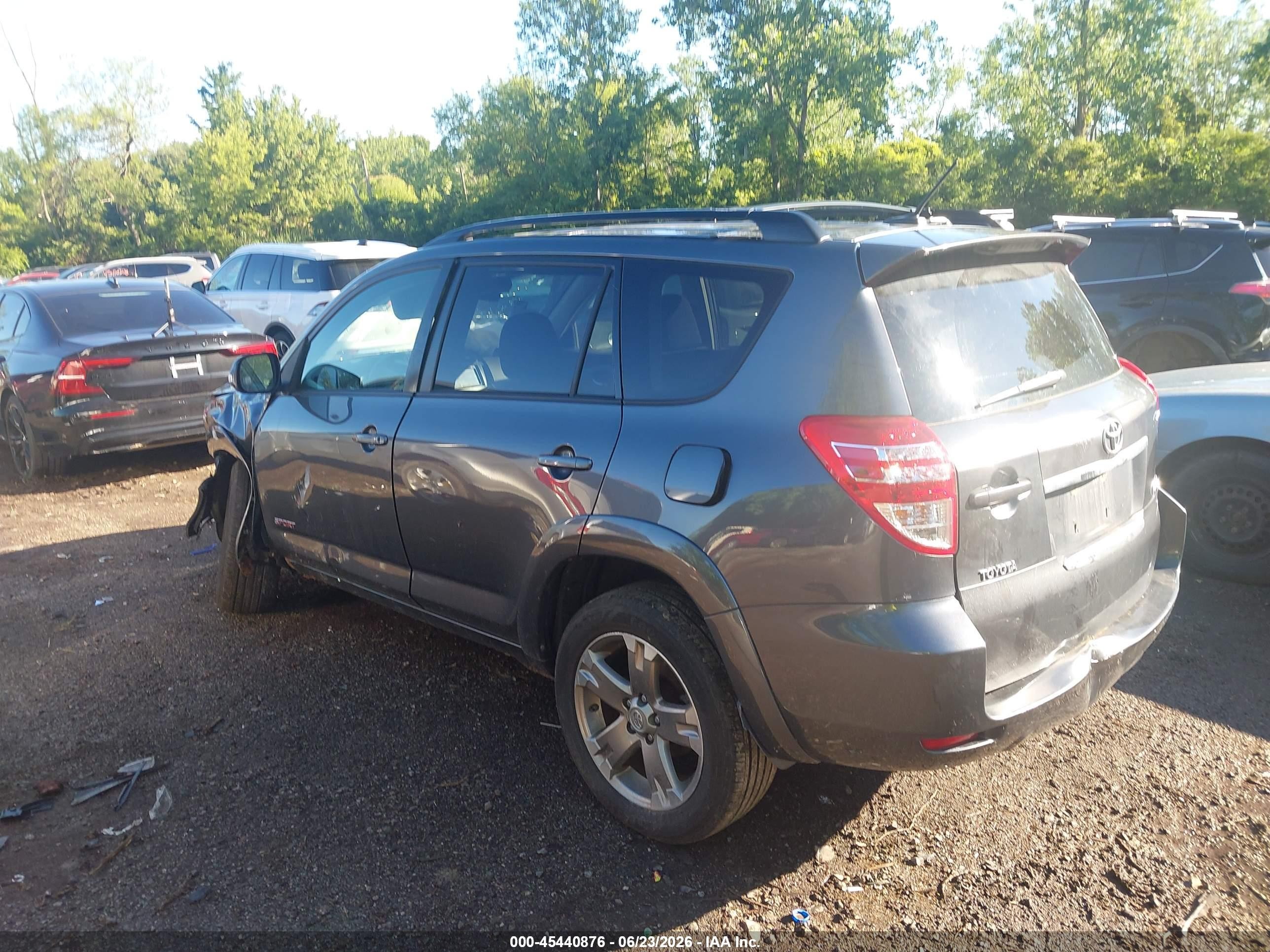 2010 Toyota Rav4 Sport Gray vin: JTMRF4DV7A5033424