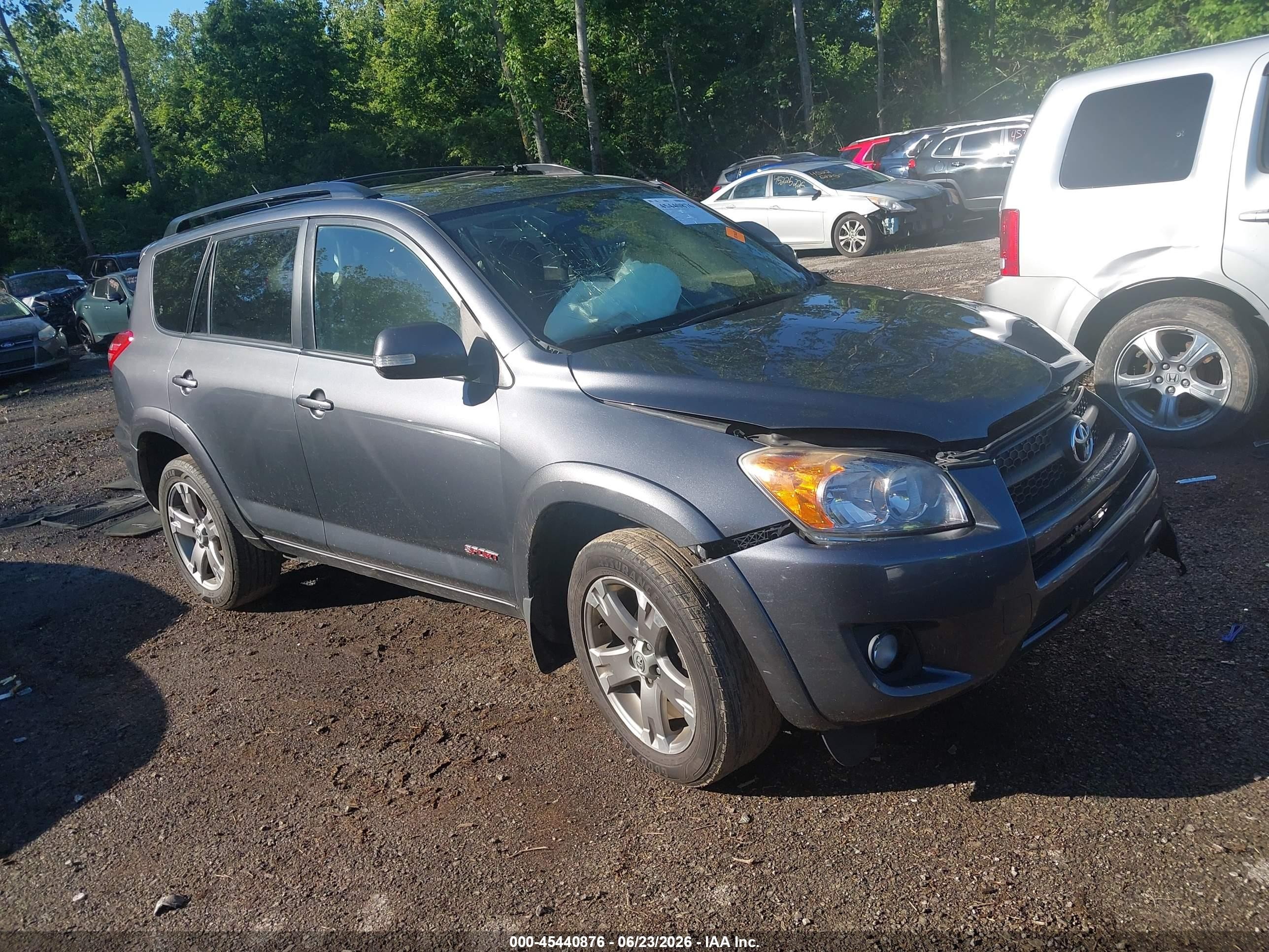 2010 Toyota Rav4 Sport Gray vin: JTMRF4DV7A5033424
