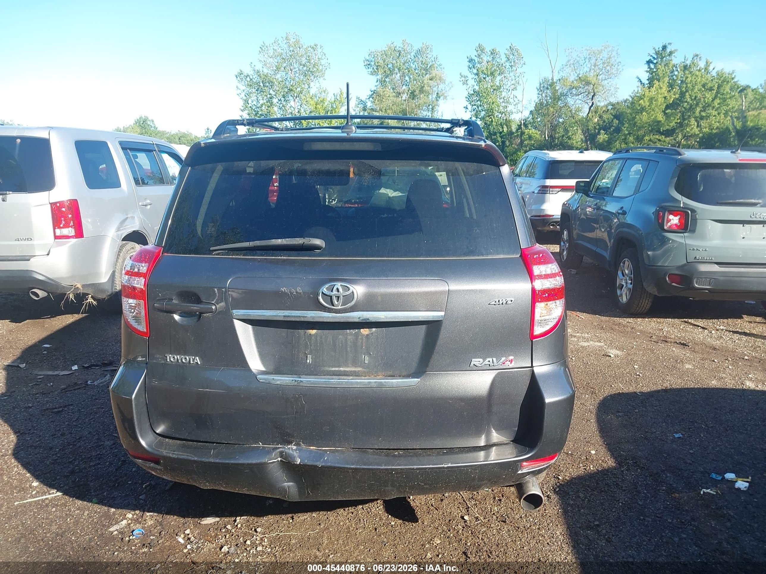 2010 Toyota Rav4 Sport Gray vin: JTMRF4DV7A5033424