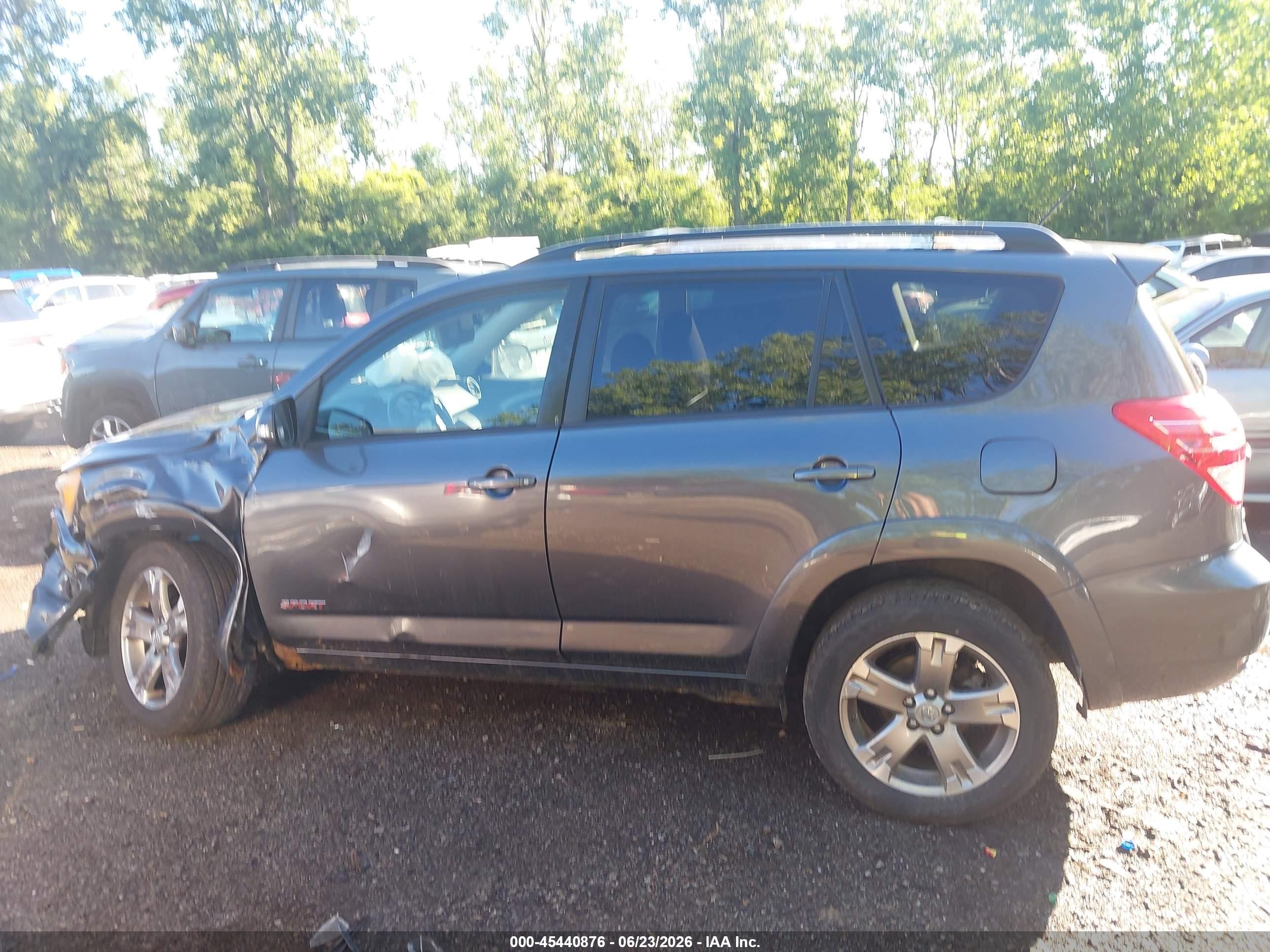 2010 Toyota Rav4 Sport Gray vin: JTMRF4DV7A5033424