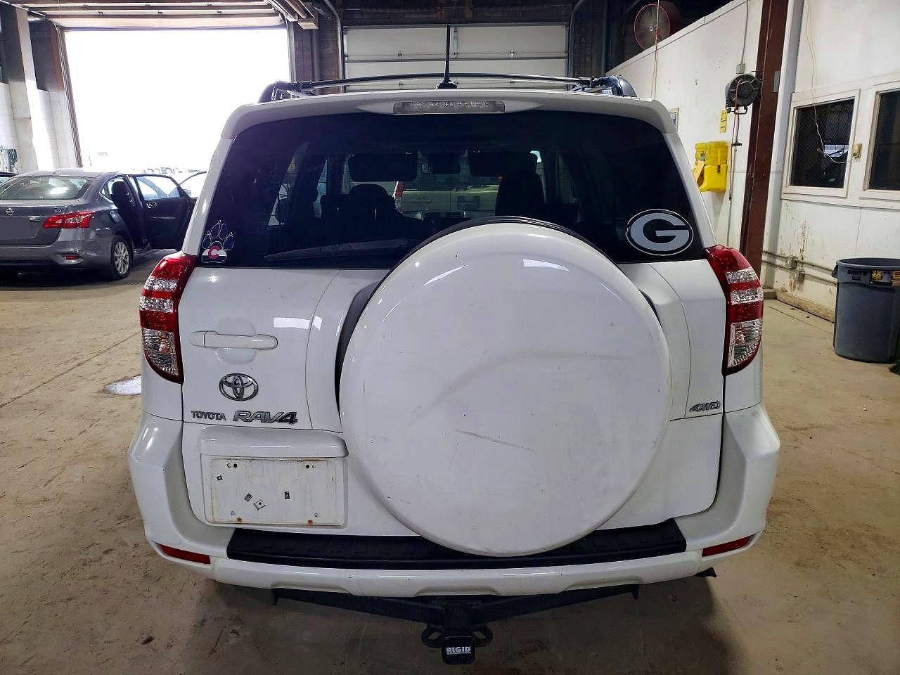2010 Toyota Rav4 Sport White vin: JTMRF4DV7AD022929