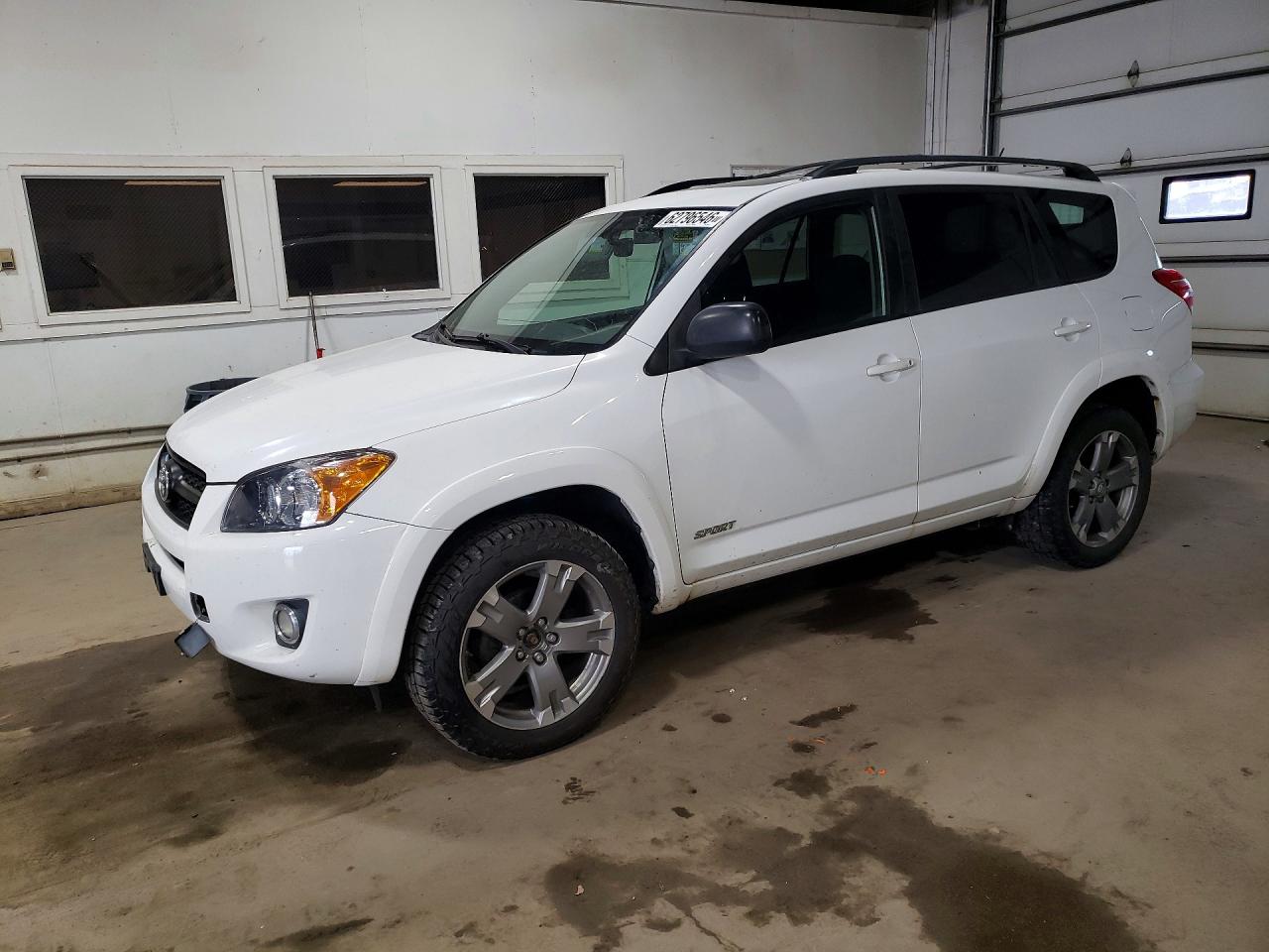 2010 Toyota Rav4 Sport White vin: JTMRF4DV7AD022929