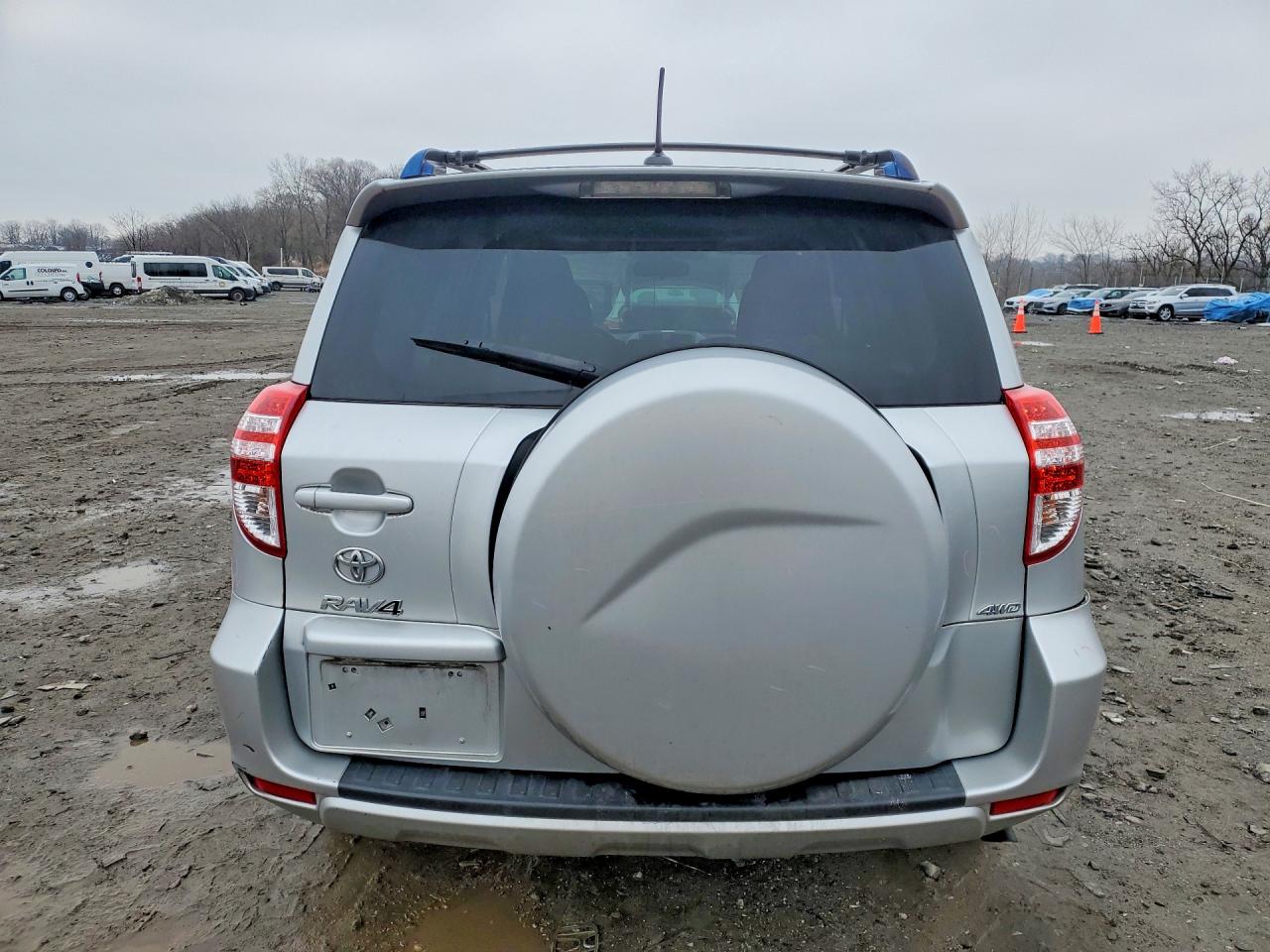 2012 Toyota Rav4 Sport Silver vin: JTMRF4DV7C5054261