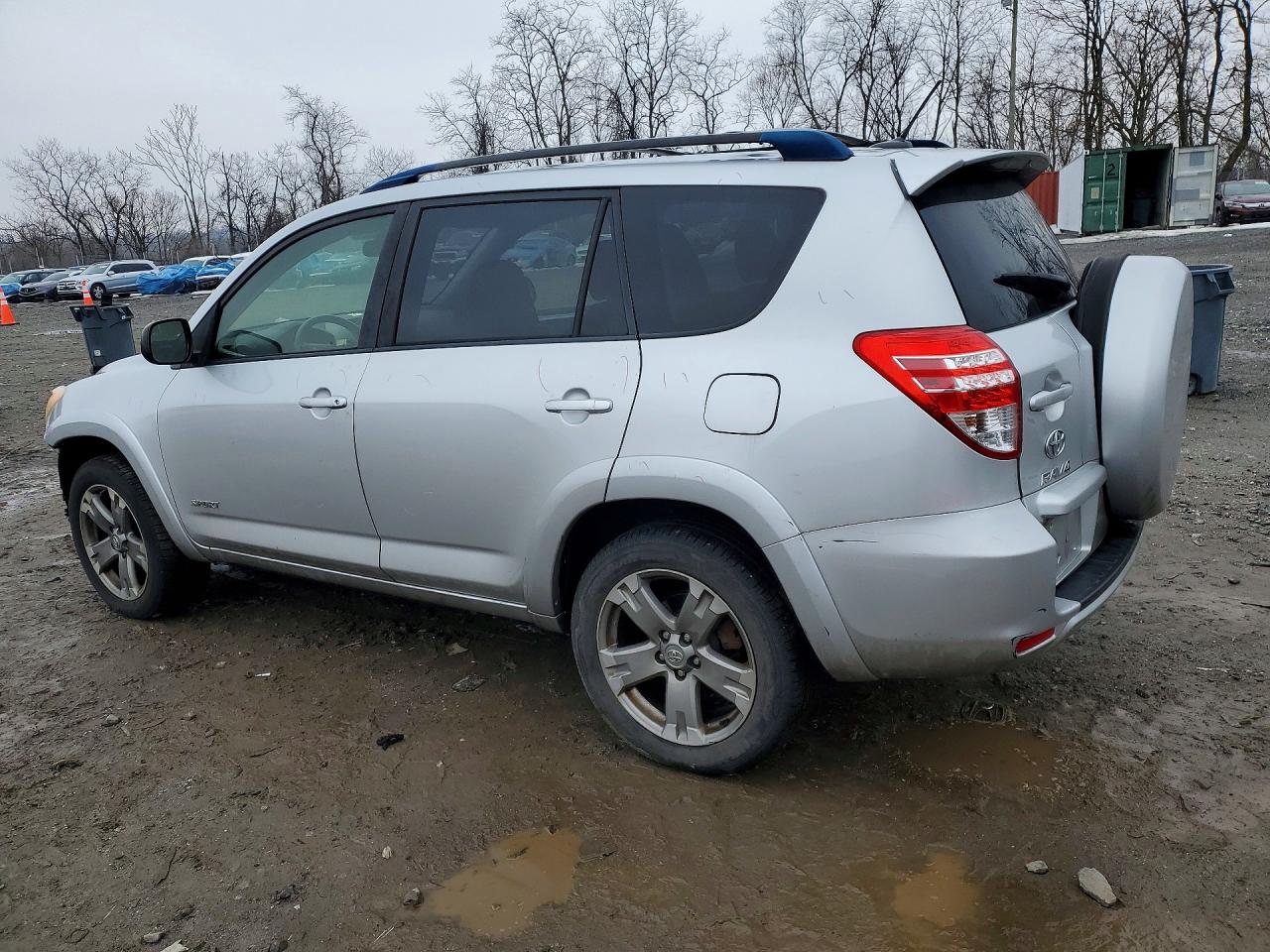 2012 Toyota Rav4 Sport Silver vin: JTMRF4DV7C5054261
