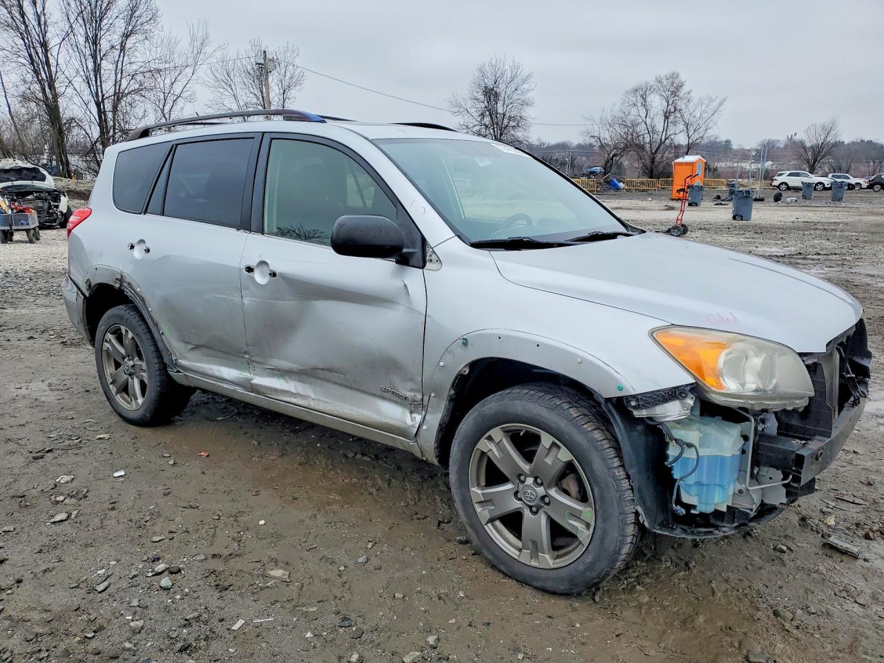 2012 Toyota Rav4 Sport Silver vin: JTMRF4DV7C5054261
