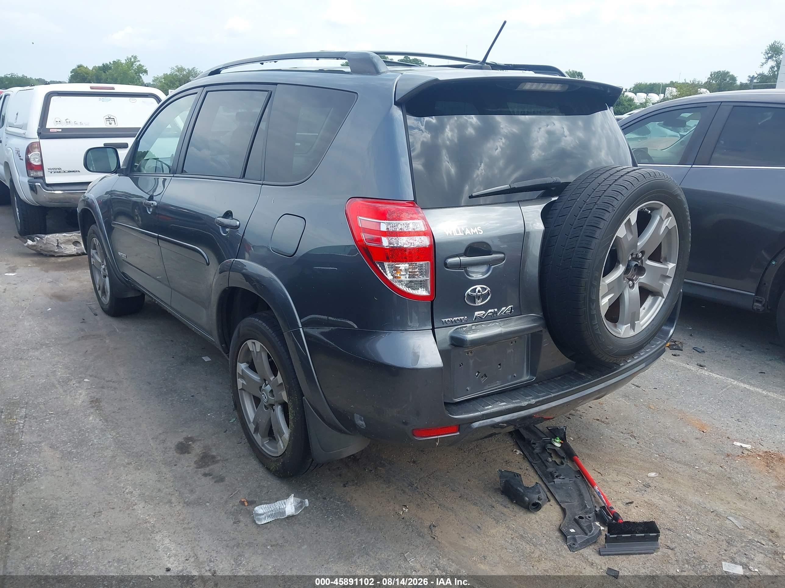 2010 Toyota Rav4 Sport Gray vin: JTMRF4DV8A5018656