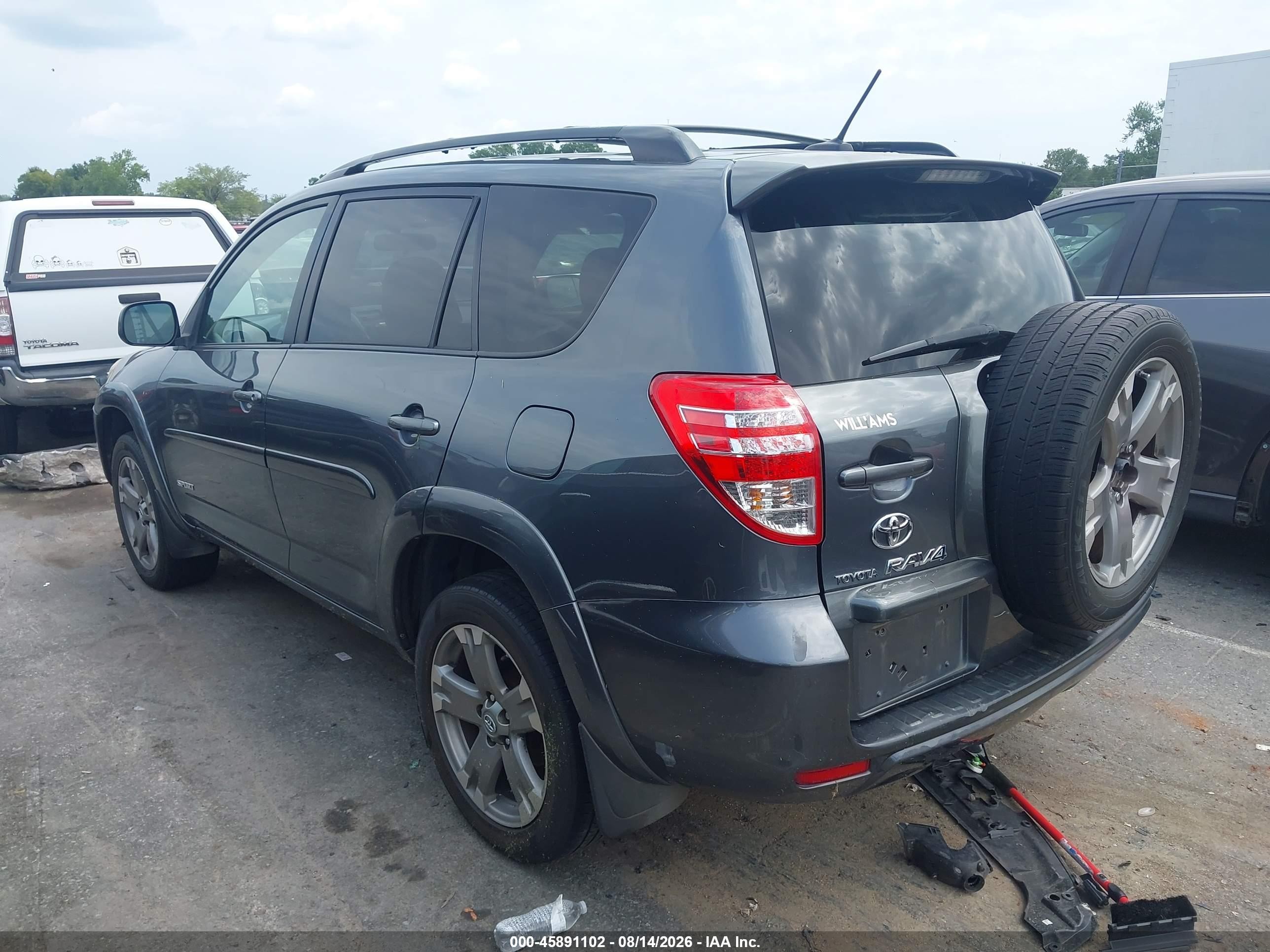 2010 Toyota Rav4 Sport Gray vin: JTMRF4DV8A5018656