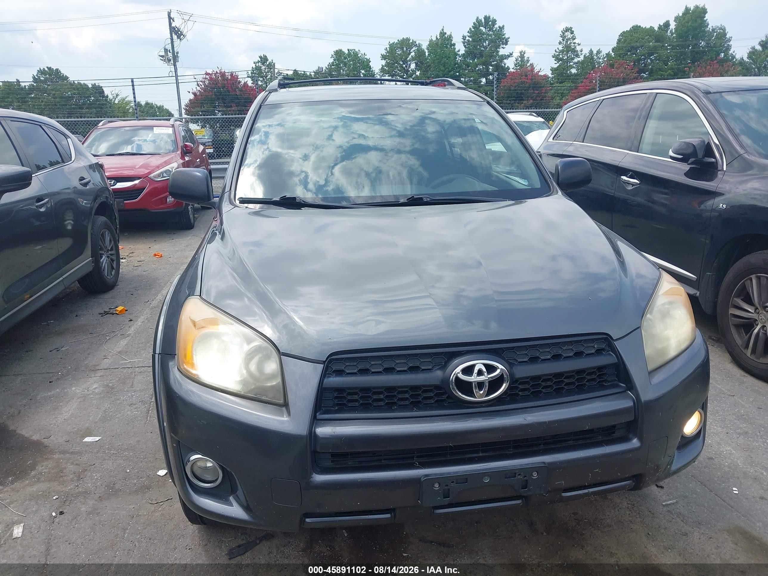 2010 Toyota Rav4 Sport Gray vin: JTMRF4DV8A5018656