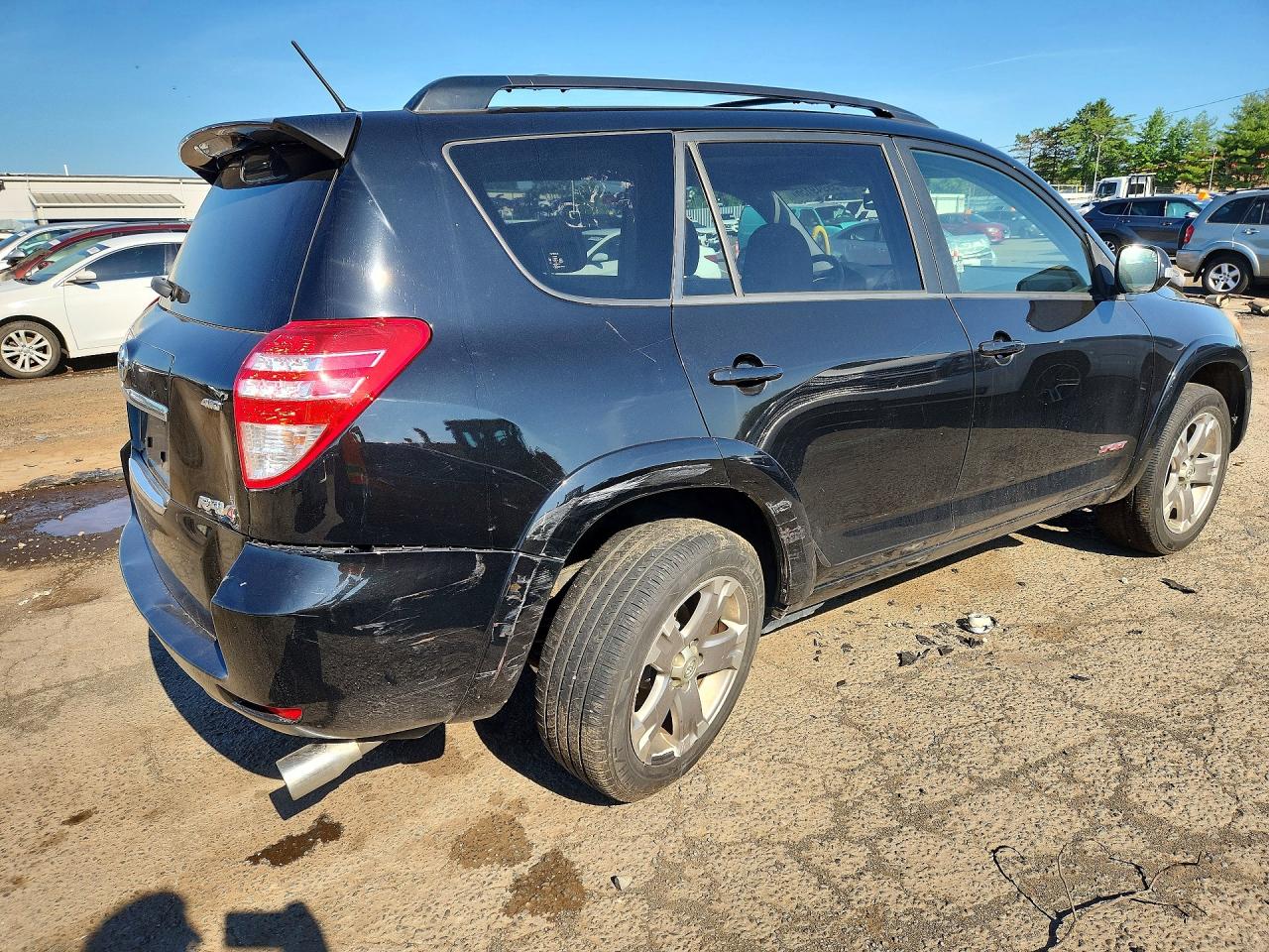 2010 Toyota Rav4 Sport Black vin: JTMRF4DV8A5028636
