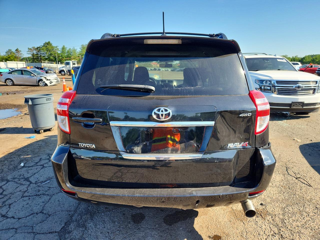 2010 Toyota Rav4 Sport Black vin: JTMRF4DV8A5028636