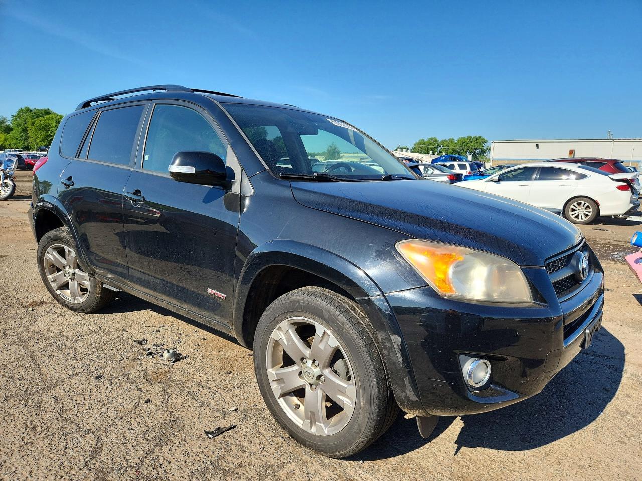 2010 Toyota Rav4 Sport Black vin: JTMRF4DV8A5028636